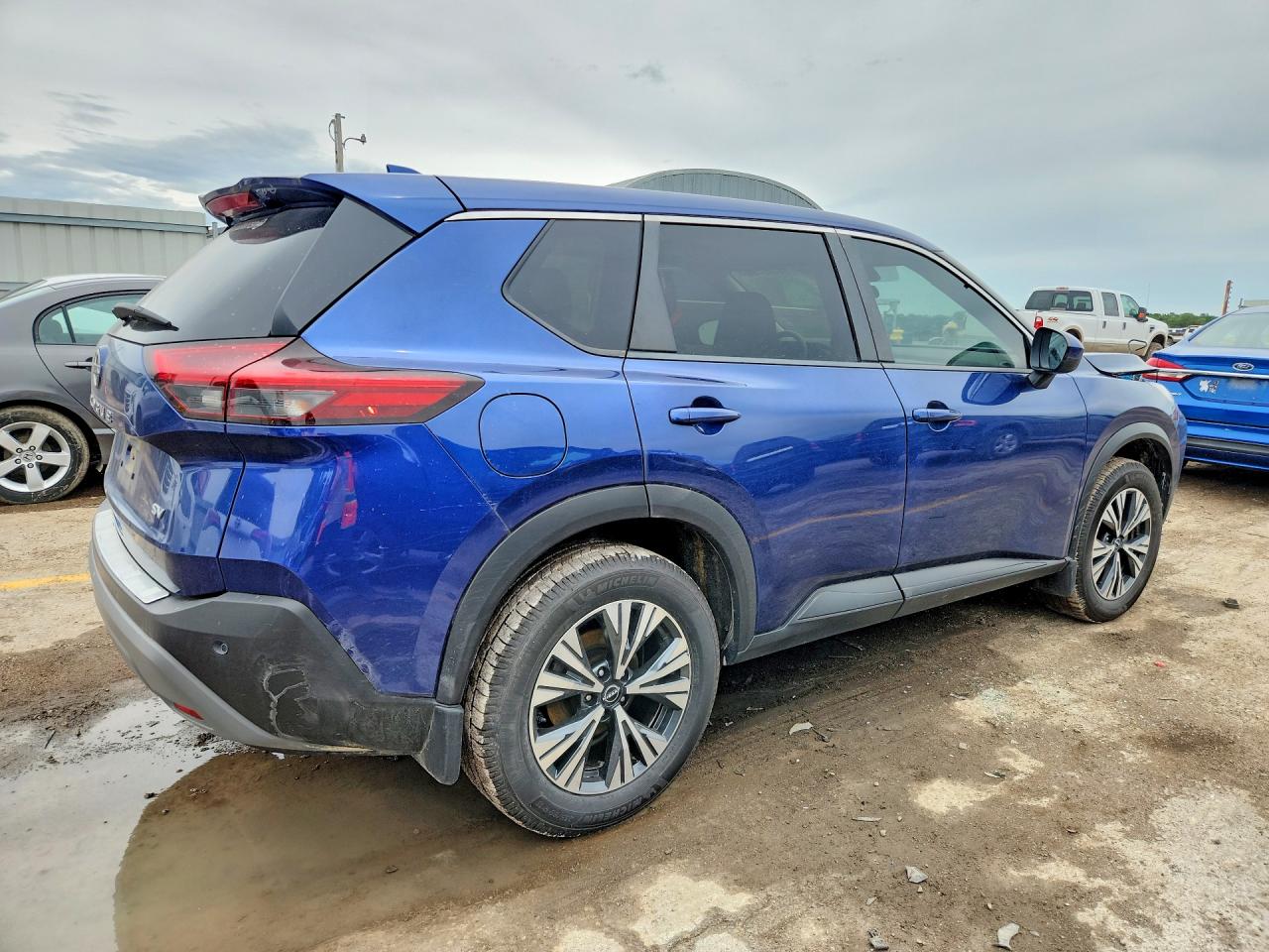 2023 Nissan Rogue Sv Blue vin: JN8BT3BA6PW413642