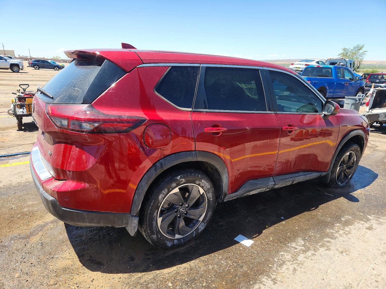 2024 Nissan Rogue Sv Red vin: JN8BT3BA6RW003264