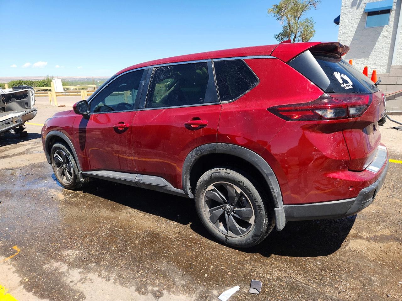 2024 Nissan Rogue Sv Red vin: JN8BT3BA6RW003264