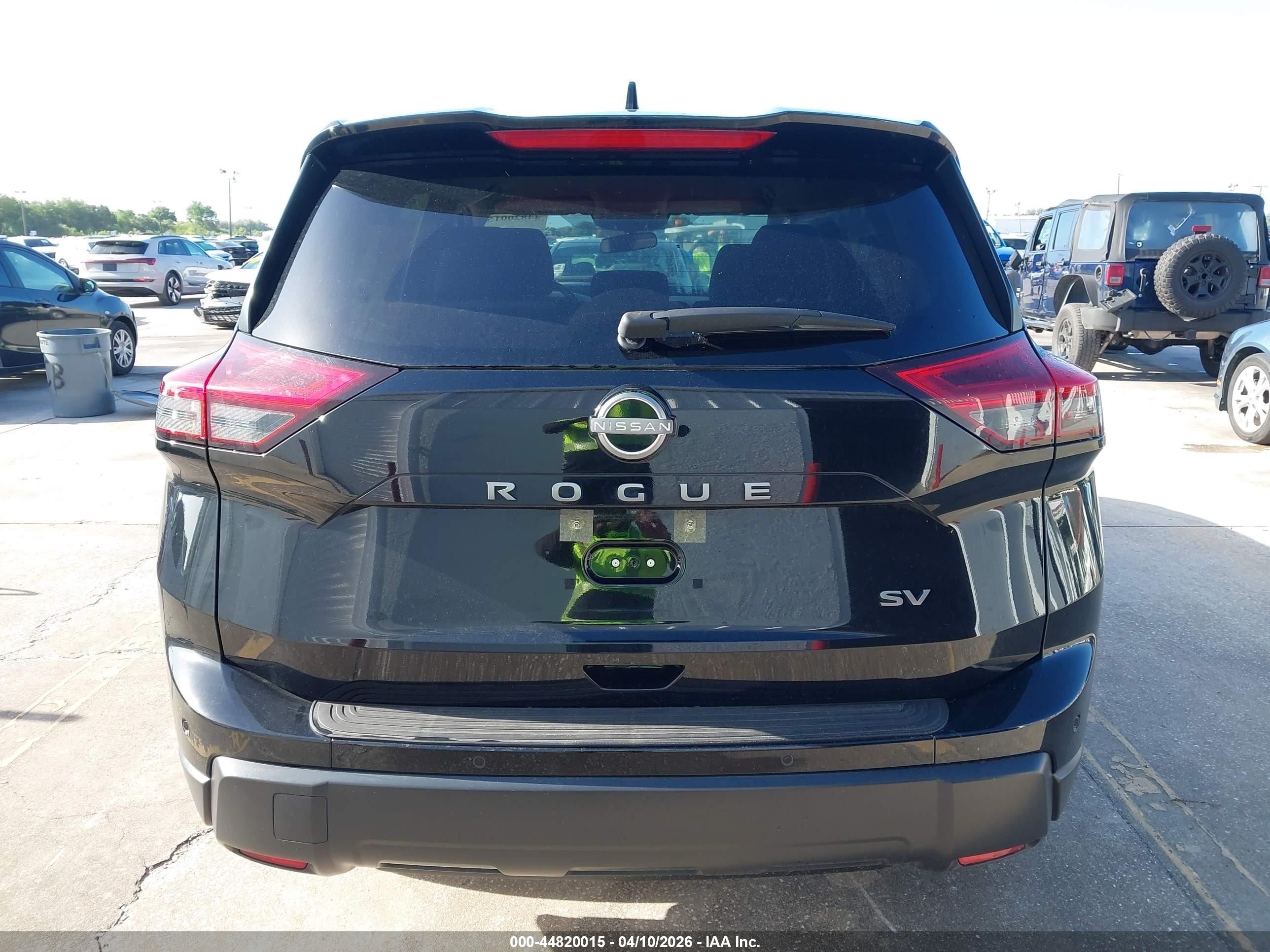 2024 Nissan Rogue Sv Fwd Black vin: JN8BT3BA6RW350593