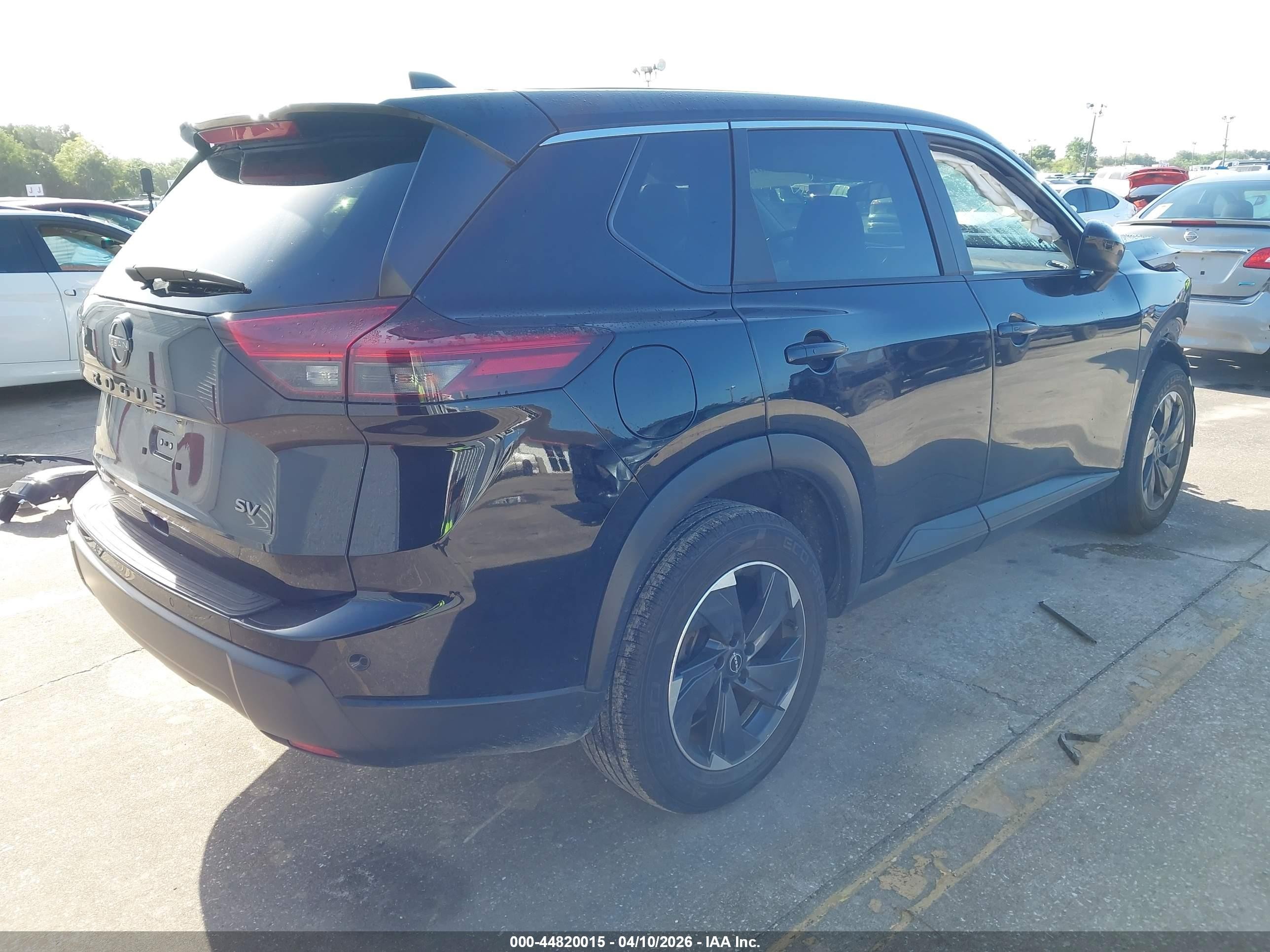 2024 Nissan Rogue Sv Fwd Black vin: JN8BT3BA6RW350593