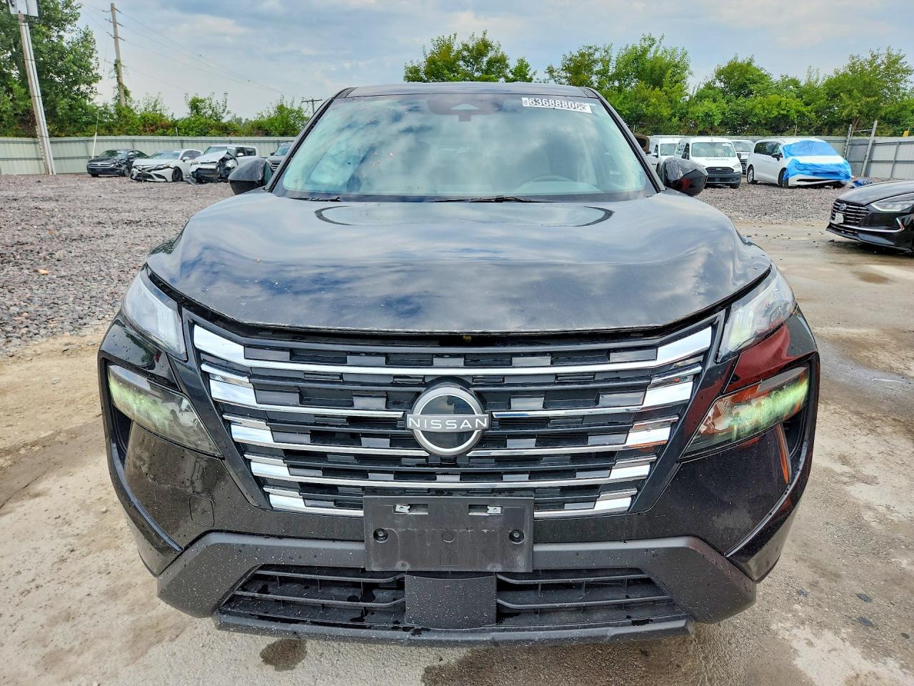 2025 Nissan Rogue Black vin: JN8BT3BA7SW007815