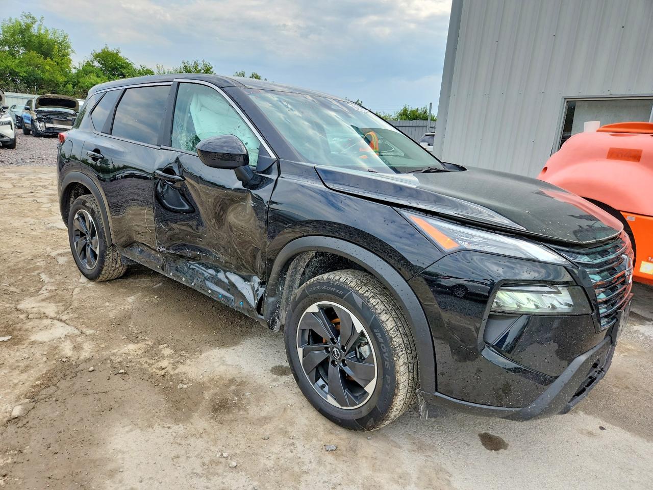 2025 Nissan Rogue Black vin: JN8BT3BA7SW007815