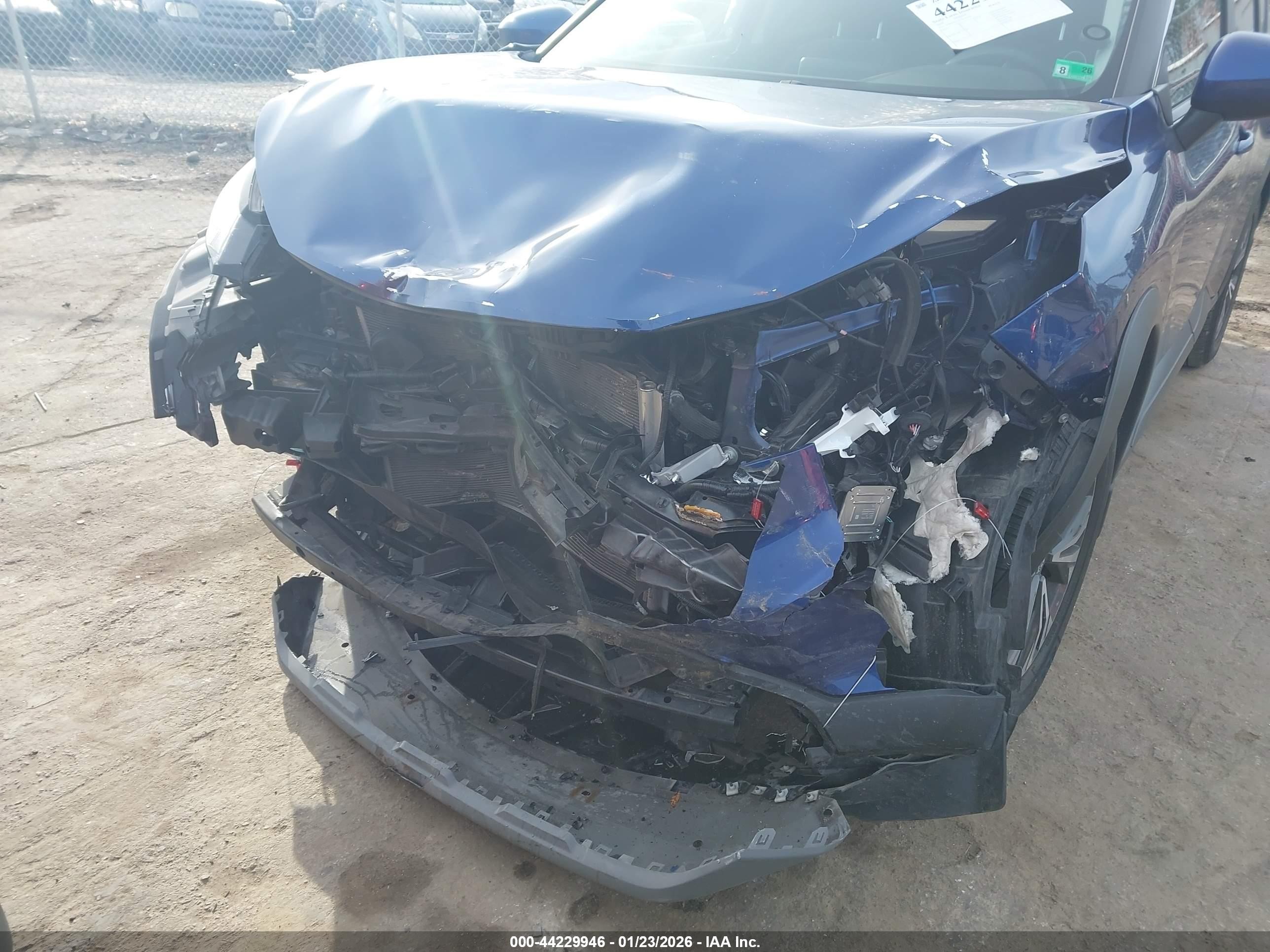 2023 Nissan Rogue Sv Fwd Blue vin: JN8BT3BAXPW419170