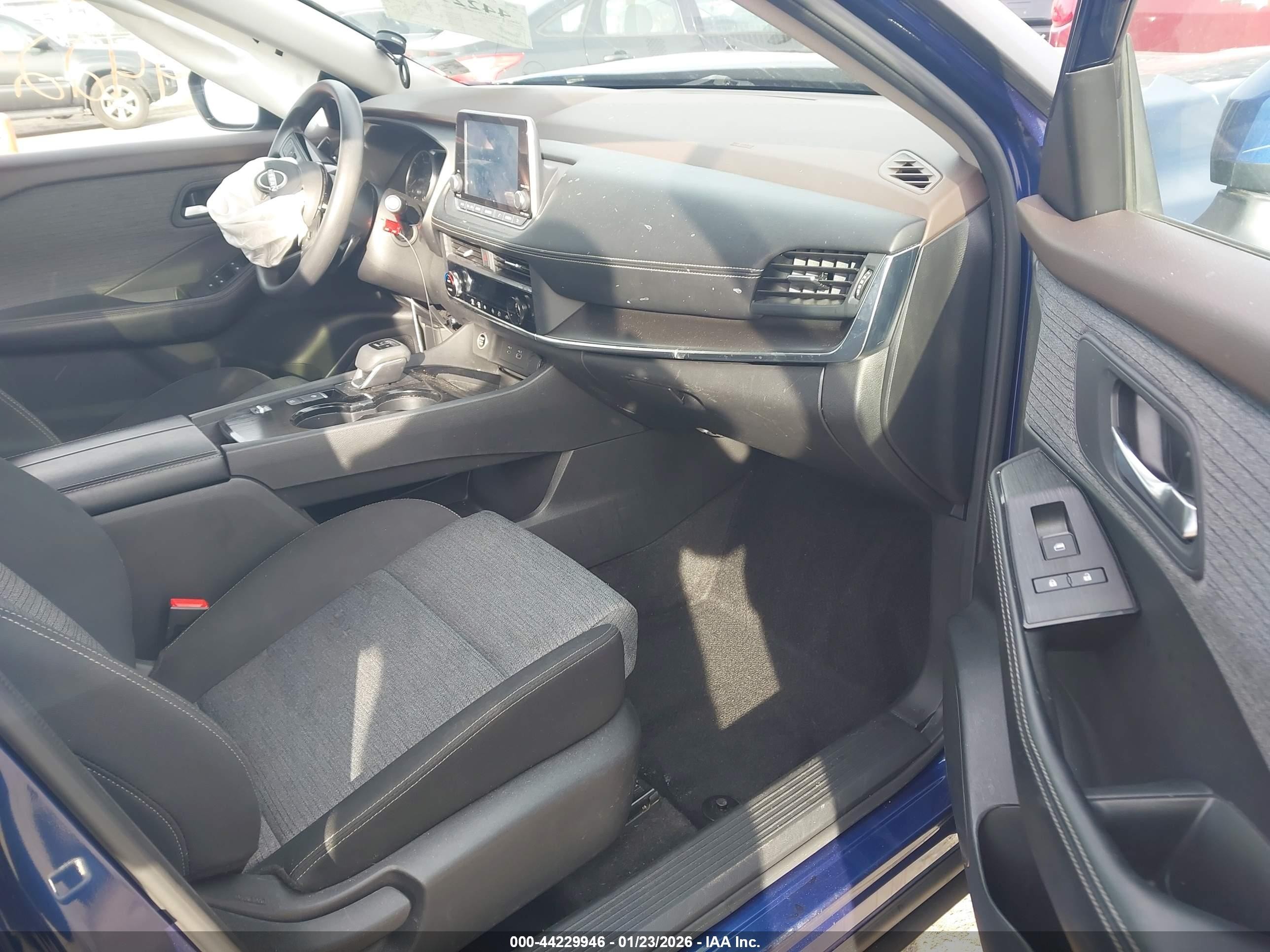 2023 Nissan Rogue Sv Fwd Blue vin: JN8BT3BAXPW419170