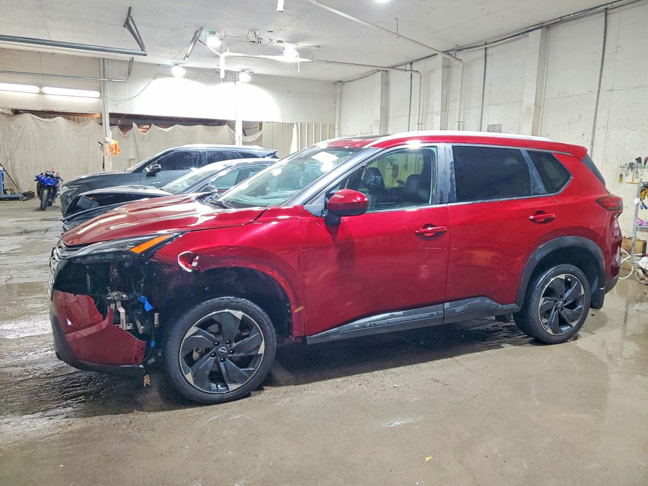 2024 Nissan Rogue Sv Red vin: JN8BT3BAXRW002182