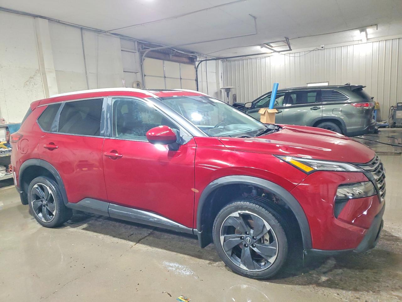 2024 Nissan Rogue Sv Red vin: JN8BT3BAXRW002182