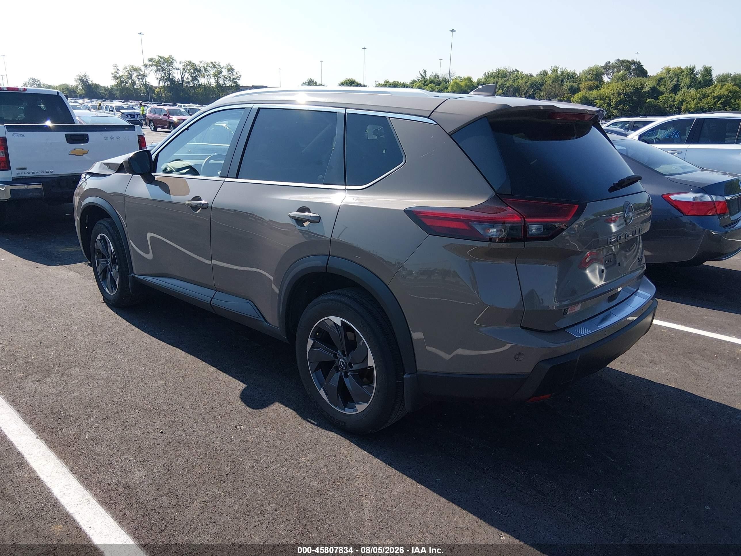 2024 Nissan Rogue Sv Fwd Tan vin: JN8BT3BAXRW355456