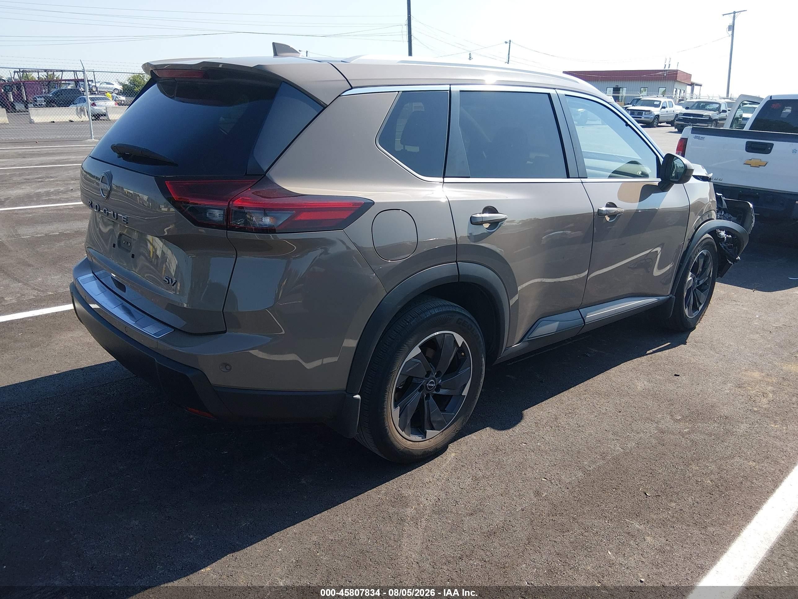 2024 Nissan Rogue Sv Fwd Tan vin: JN8BT3BAXRW355456