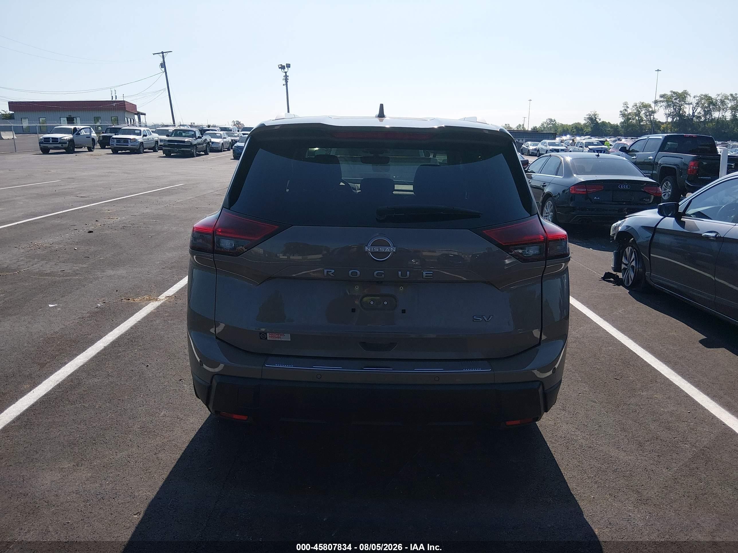 2024 Nissan Rogue Sv Fwd Tan vin: JN8BT3BAXRW355456