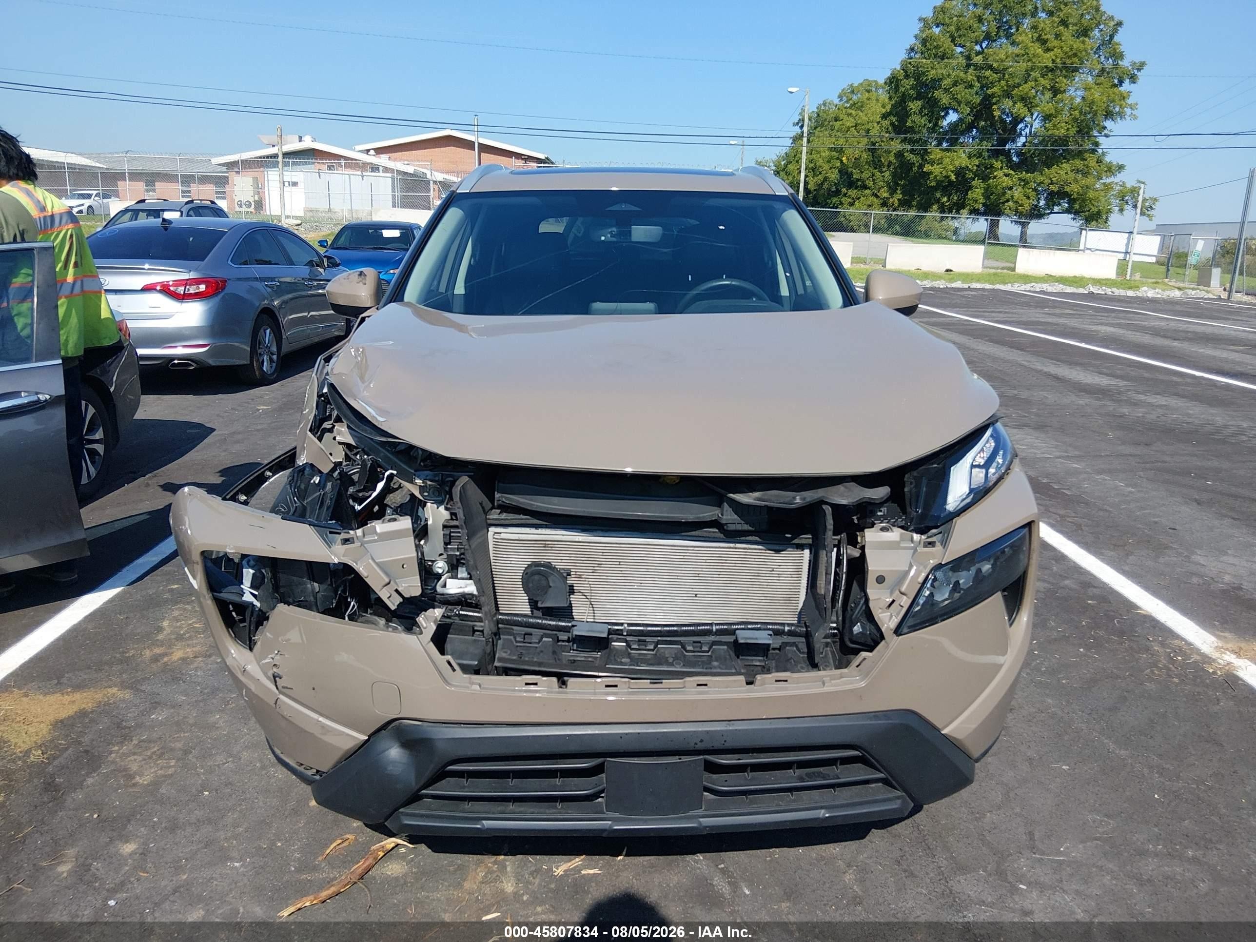 2024 Nissan Rogue Sv Fwd Tan vin: JN8BT3BAXRW355456