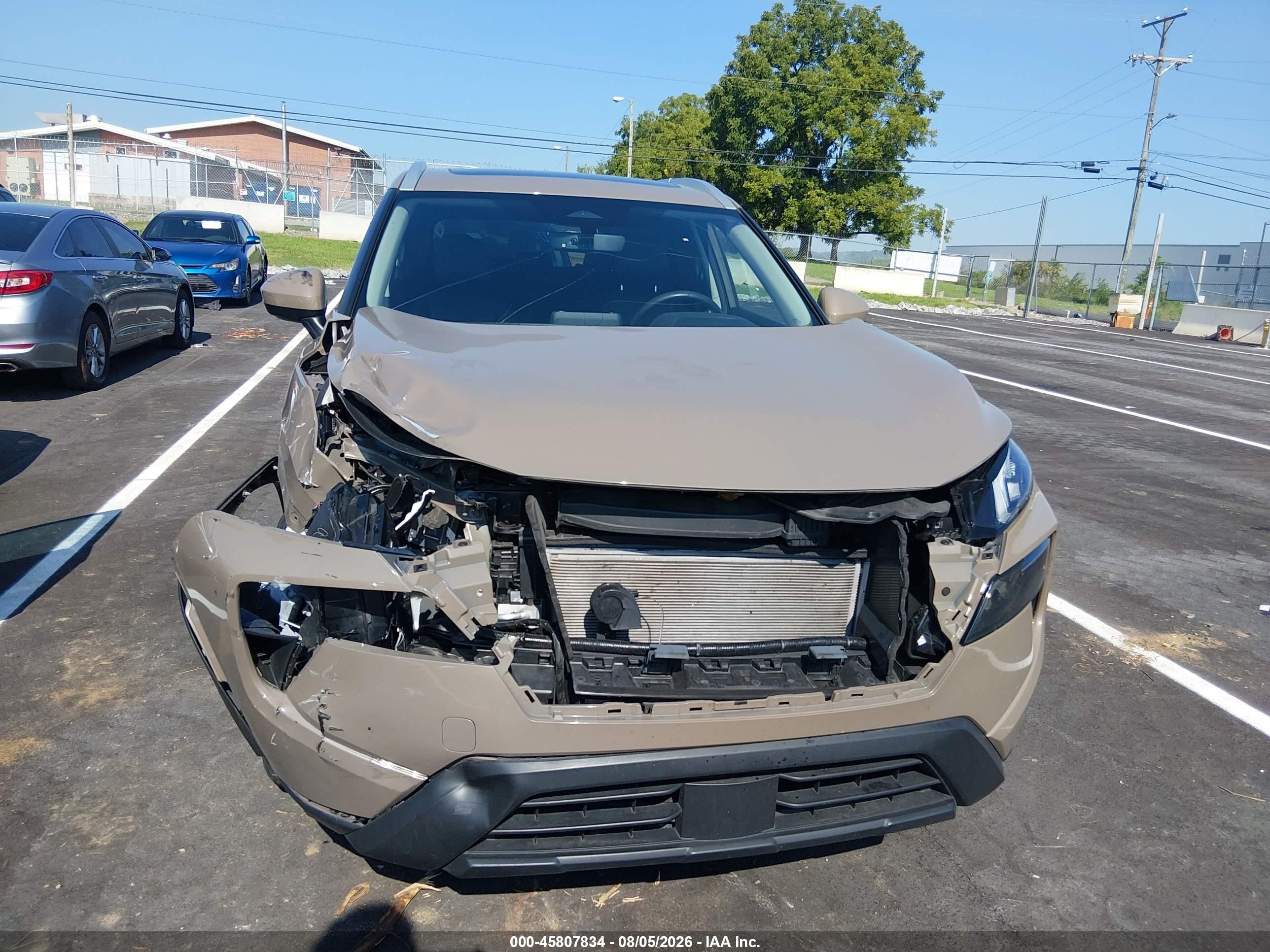 2024 Nissan Rogue Sv Fwd Tan vin: JN8BT3BAXRW355456