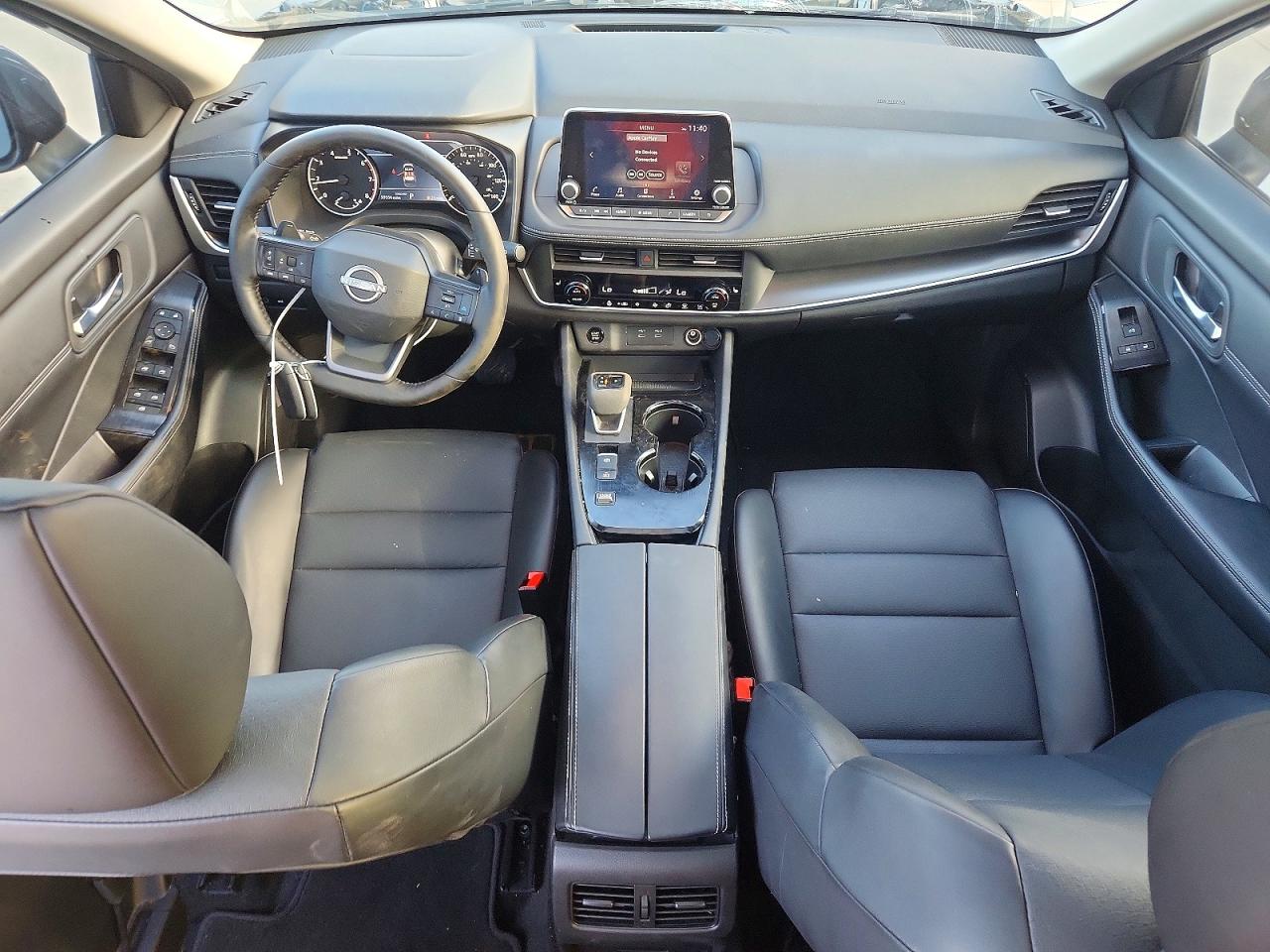 2025 Nissan Rogue Sv Gray vin: JN8BT3BAXSW003001