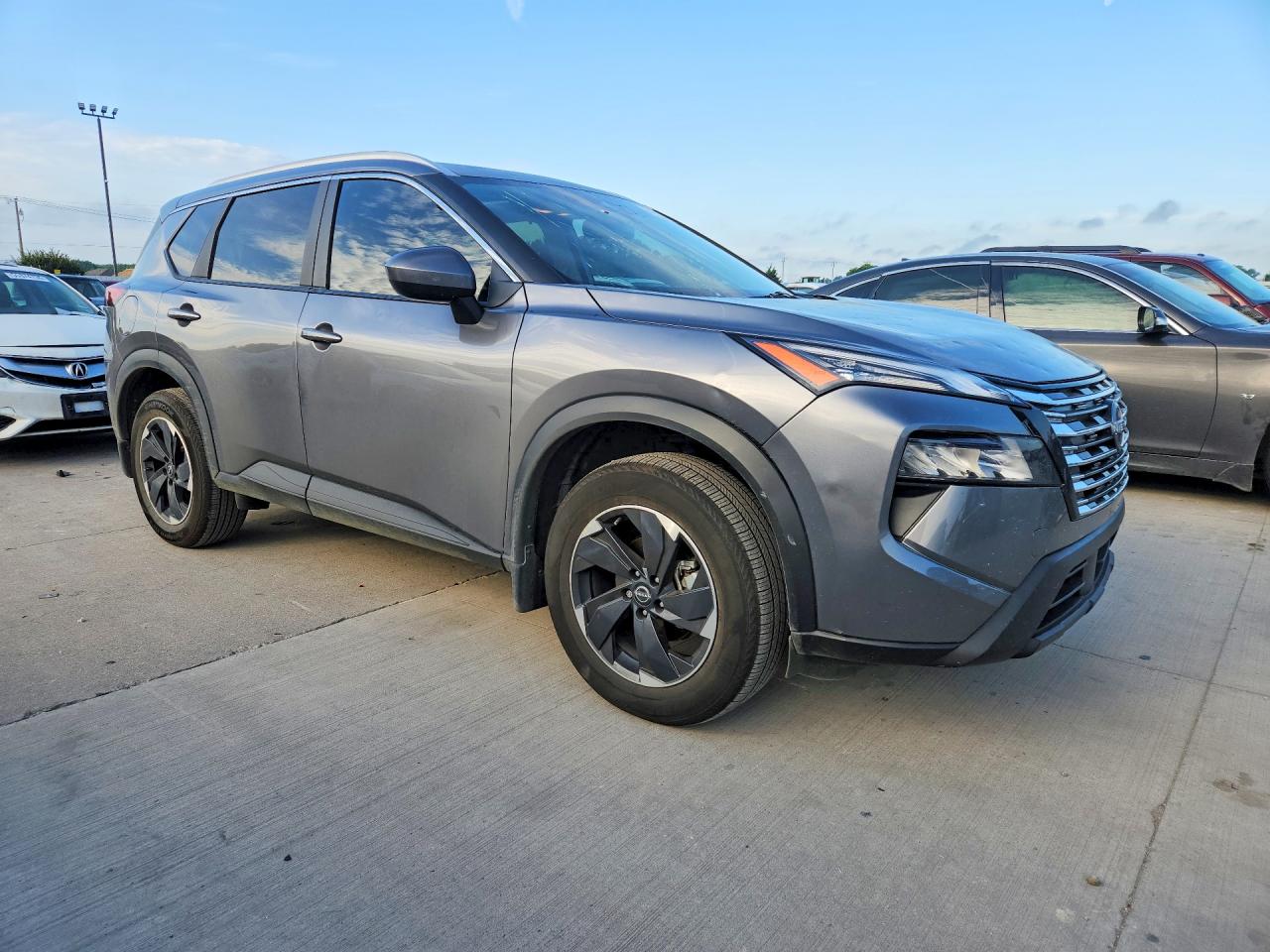 2025 Nissan Rogue Sv Gray vin: JN8BT3BAXSW003001