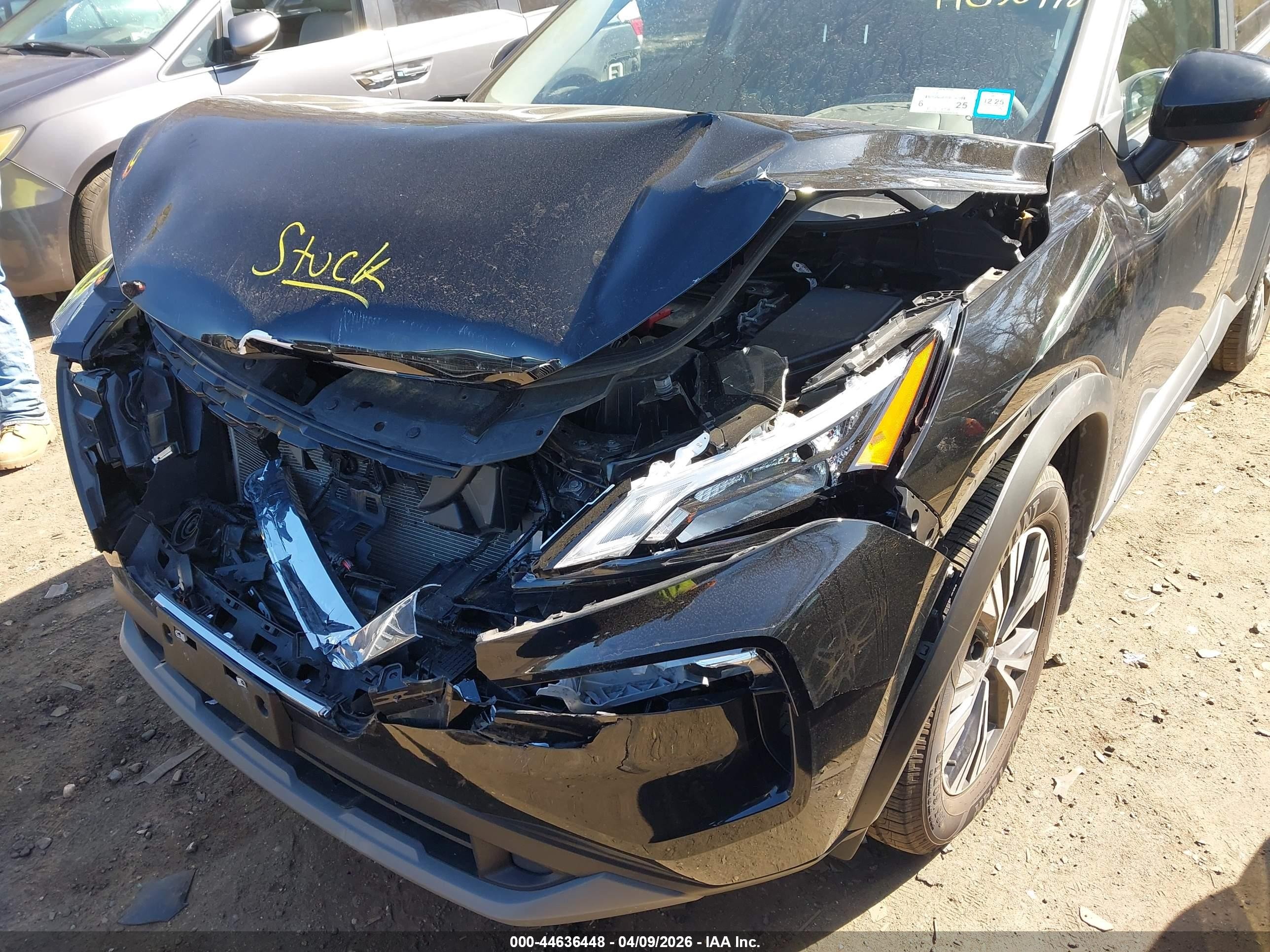 2023 Nissan Rogue Sv Intelligent Awd Черный vin: JN8BT3BB2PW473748