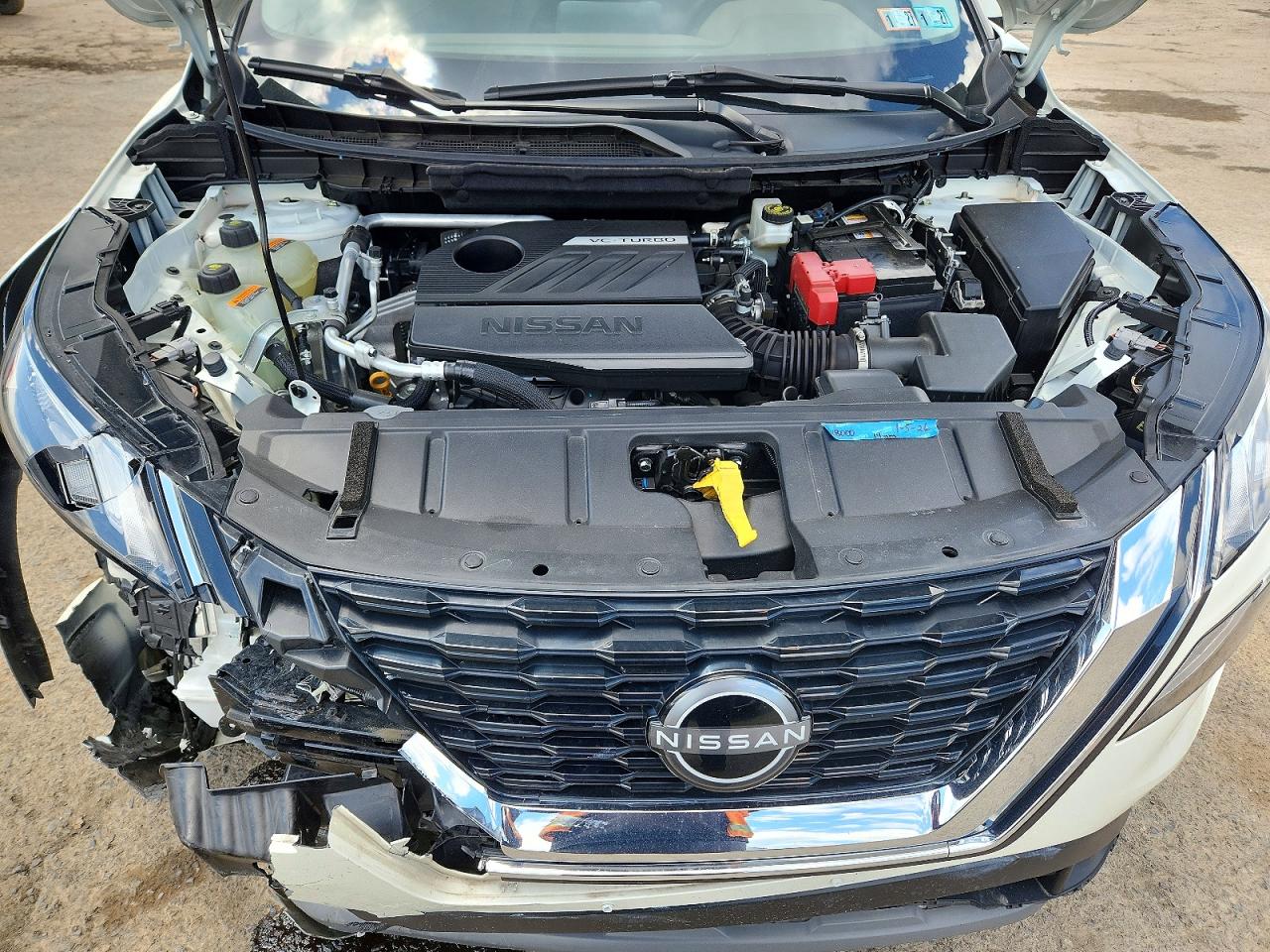 2023 Nissan Rogue Sv Белый vin: JN8BT3BB5PW459259