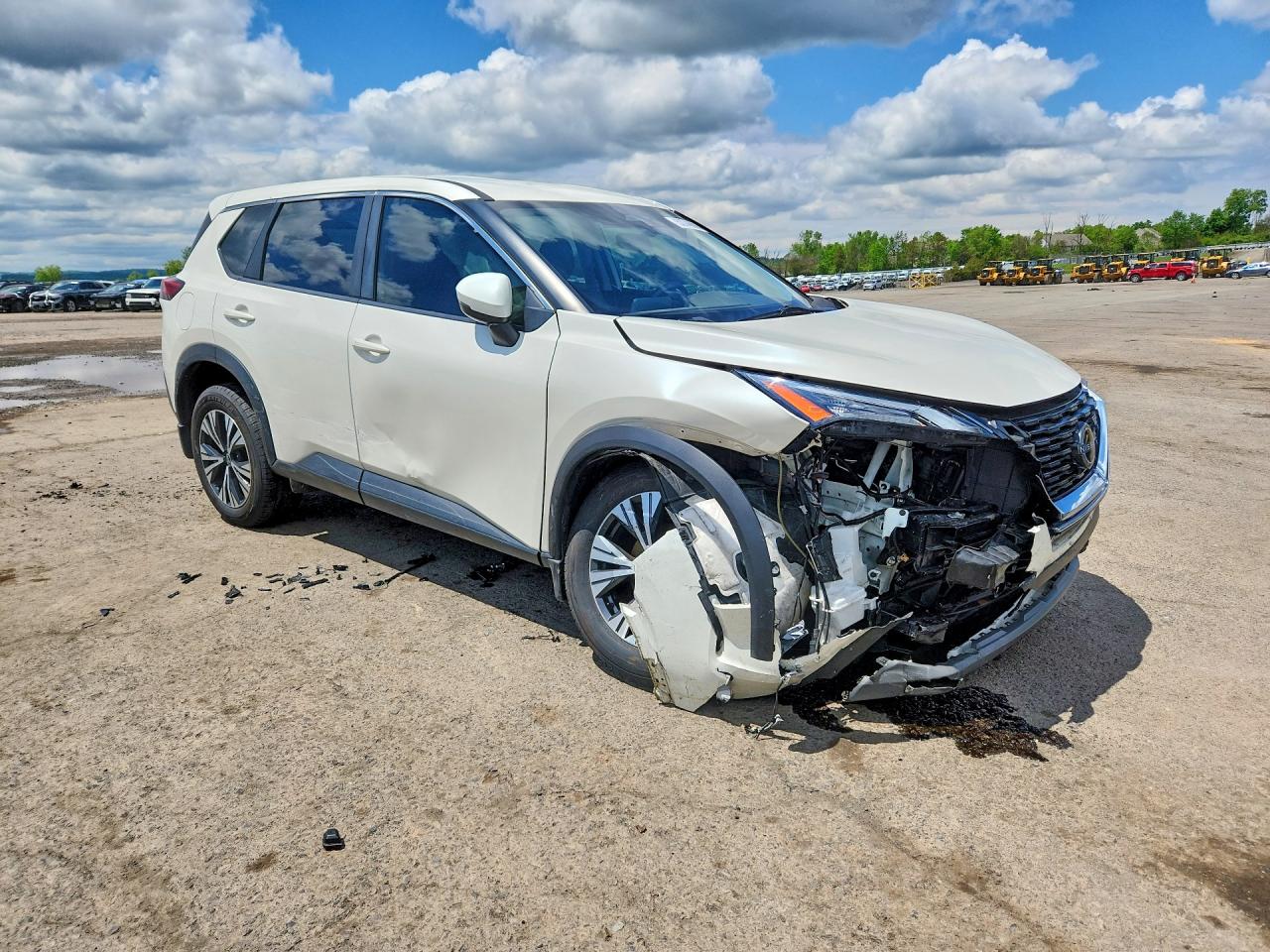 2023 Nissan Rogue Sv Белый vin: JN8BT3BB5PW459259