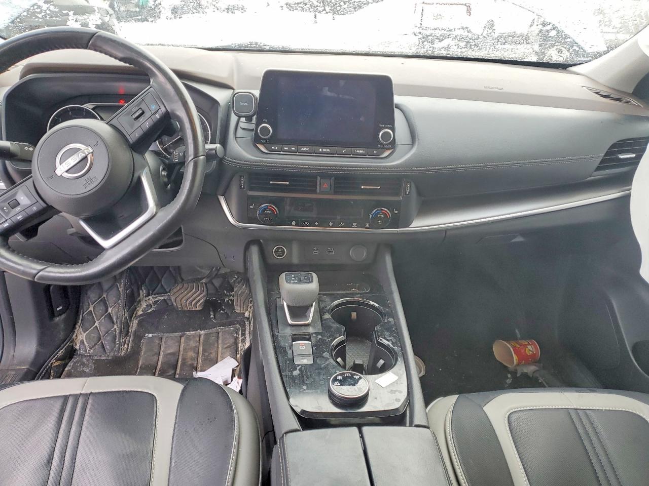 2023 Nissan Rogue Sv Серый vin: JN8BT3BB6PW183383