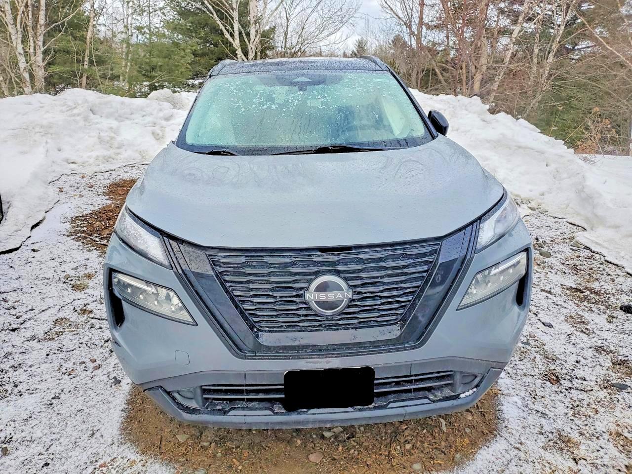 2023 Nissan Rogue Sv Серый vin: JN8BT3BB6PW183383