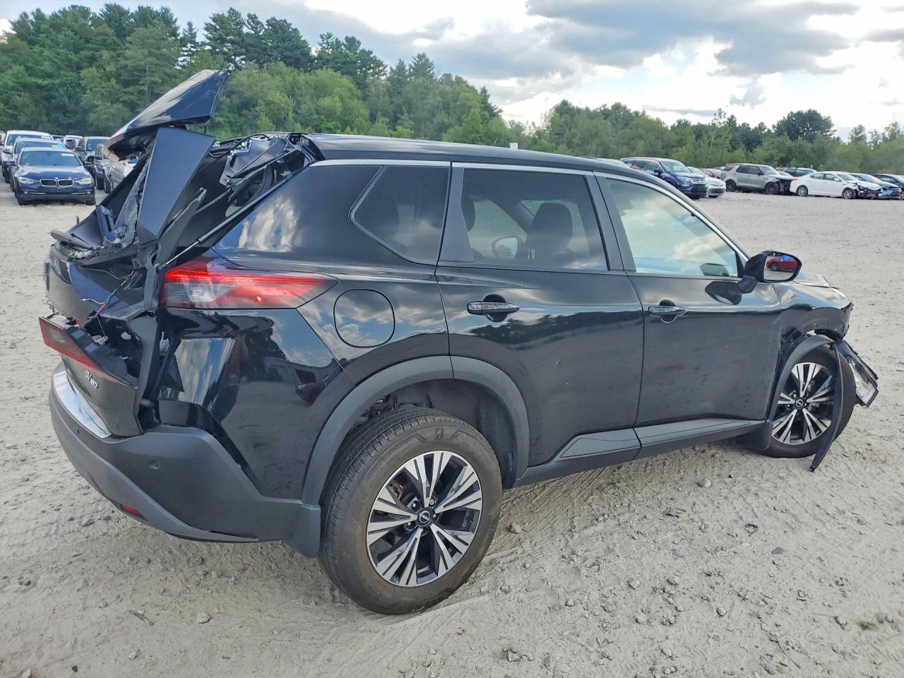 2023 Nissan Rogue Sv Black vin: JN8BT3BB6PW187773