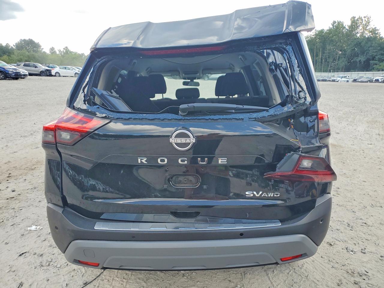 2023 Nissan Rogue Sv Black vin: JN8BT3BB6PW187773