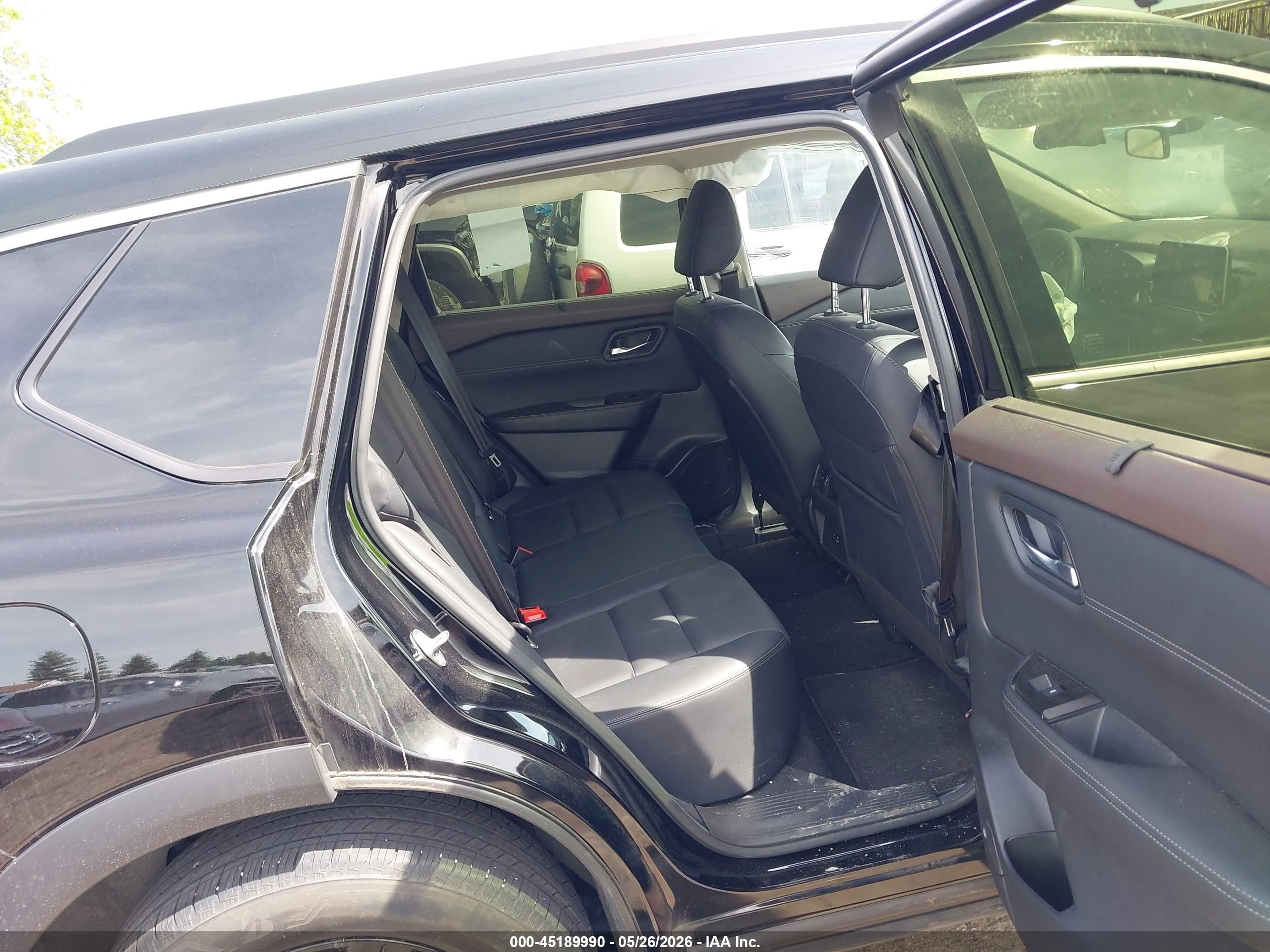 2023 Nissan Rogue Sv Intelligent Awd Black vin: JN8BT3BB6PW218536