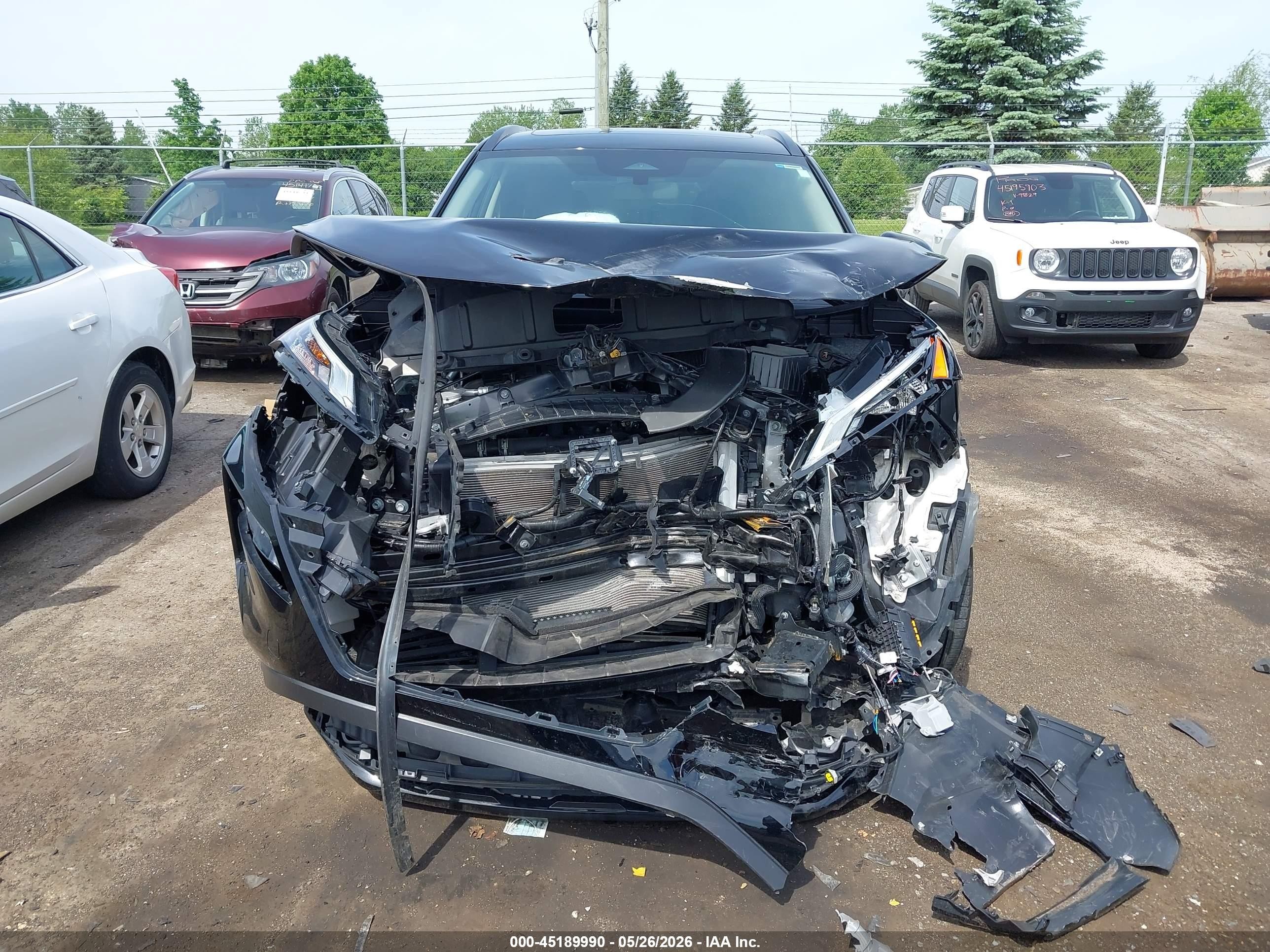 2023 Nissan Rogue Sv Intelligent Awd Black vin: JN8BT3BB6PW218536