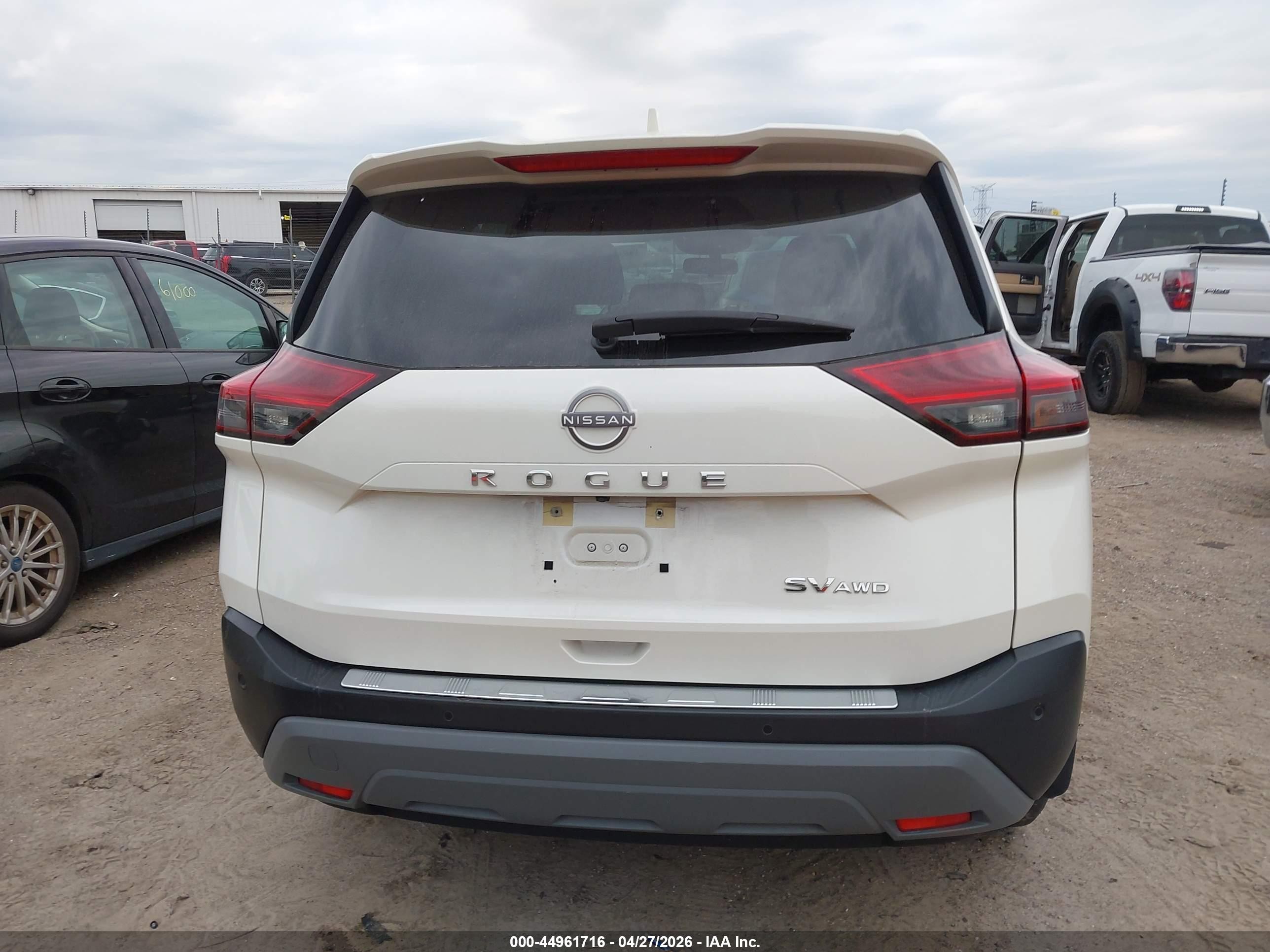 2023 Nissan Rogue Sv Intelligent Awd Белый vin: JN8BT3BB6PW466592
