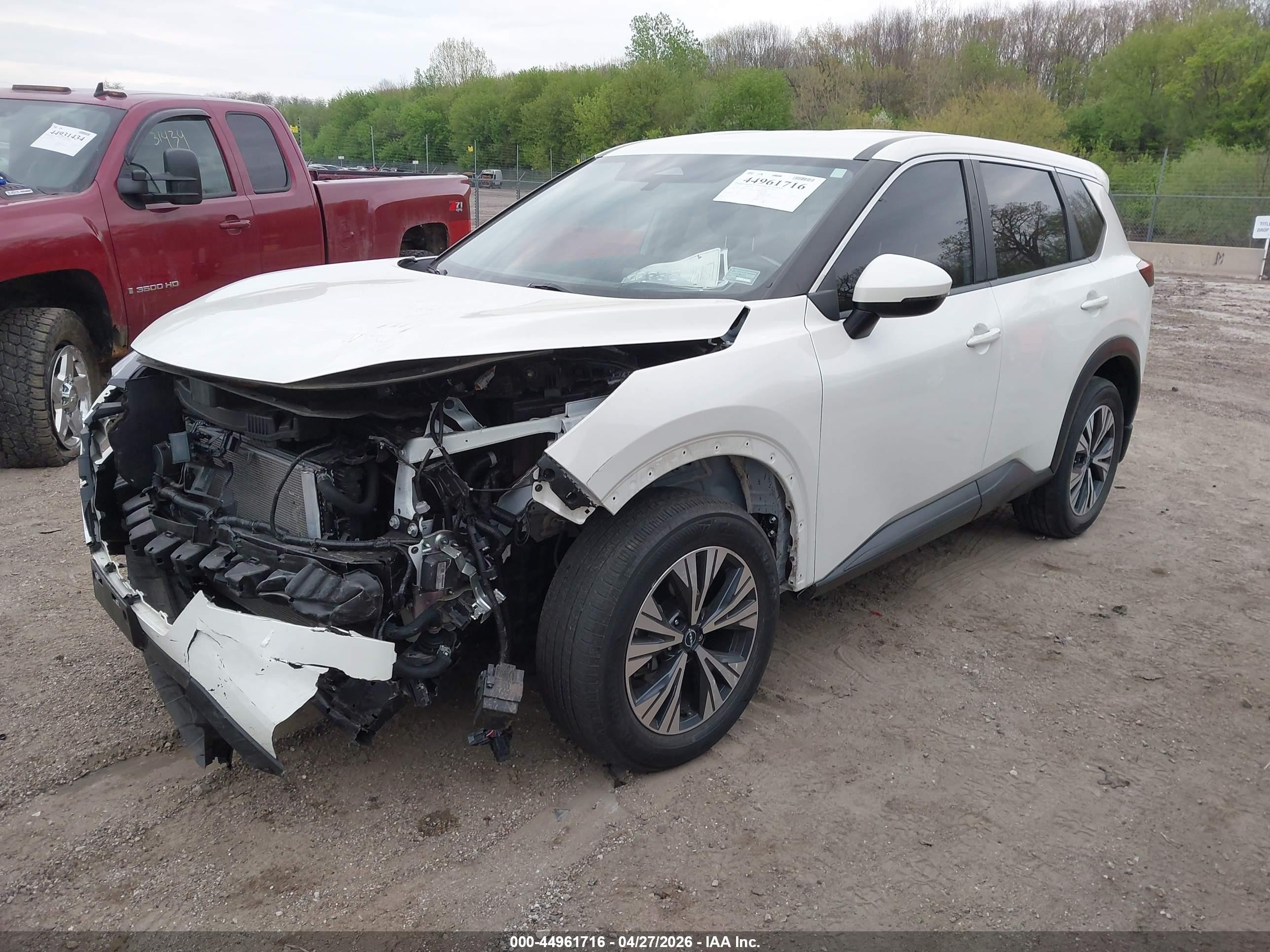 2023 Nissan Rogue Sv Intelligent Awd Белый vin: JN8BT3BB6PW466592