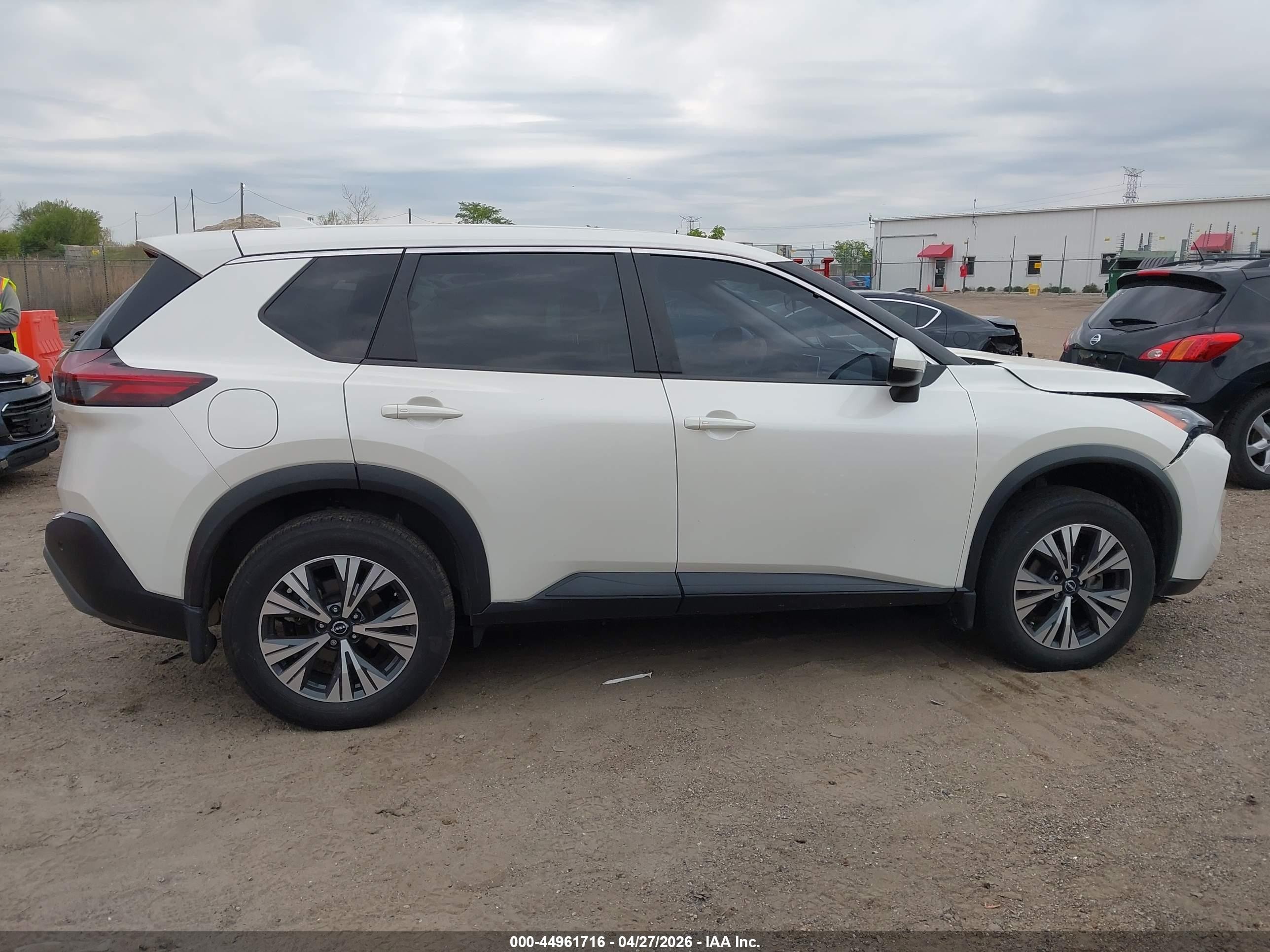 2023 Nissan Rogue Sv Intelligent Awd Белый vin: JN8BT3BB6PW466592