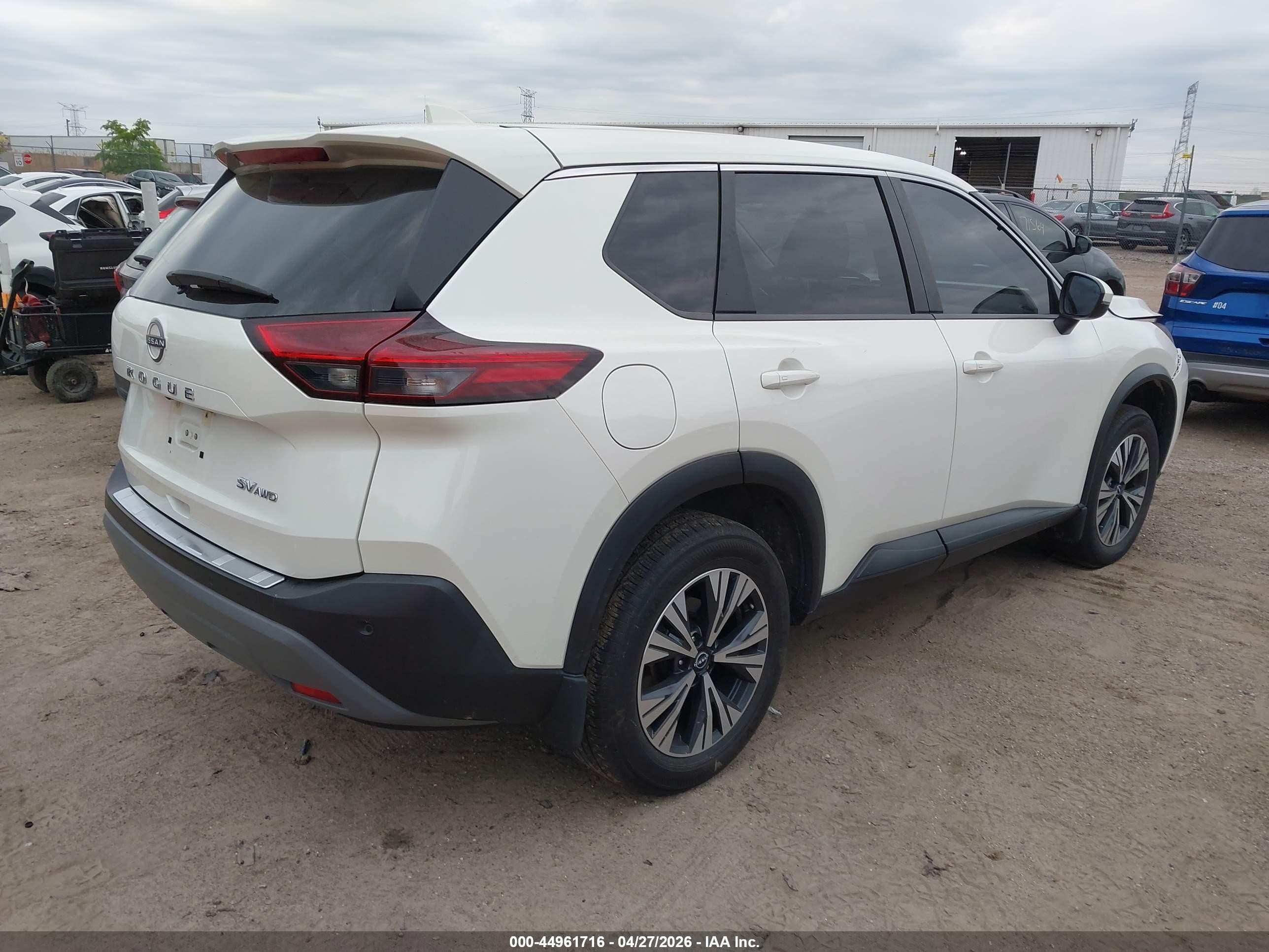 2023 Nissan Rogue Sv Intelligent Awd Белый vin: JN8BT3BB6PW466592