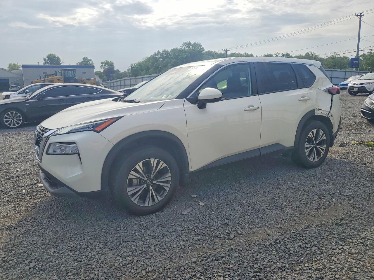 2023 Nissan Rogue Sv White vin: JN8BT3BB6PW467967