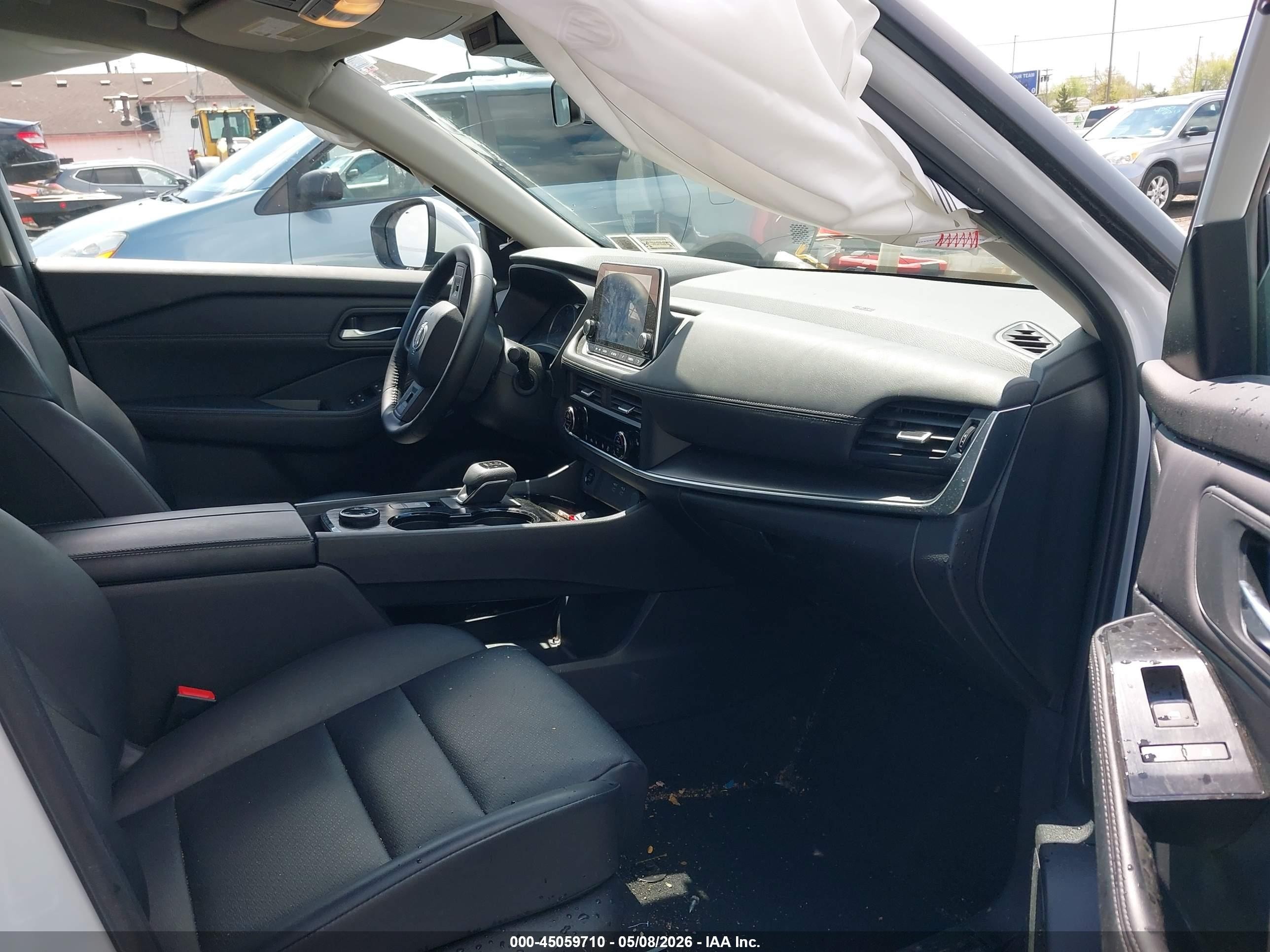 2025 Nissan Rogue Sv Intelligent Awd Белый vin: JN8BT3BB6SW162087