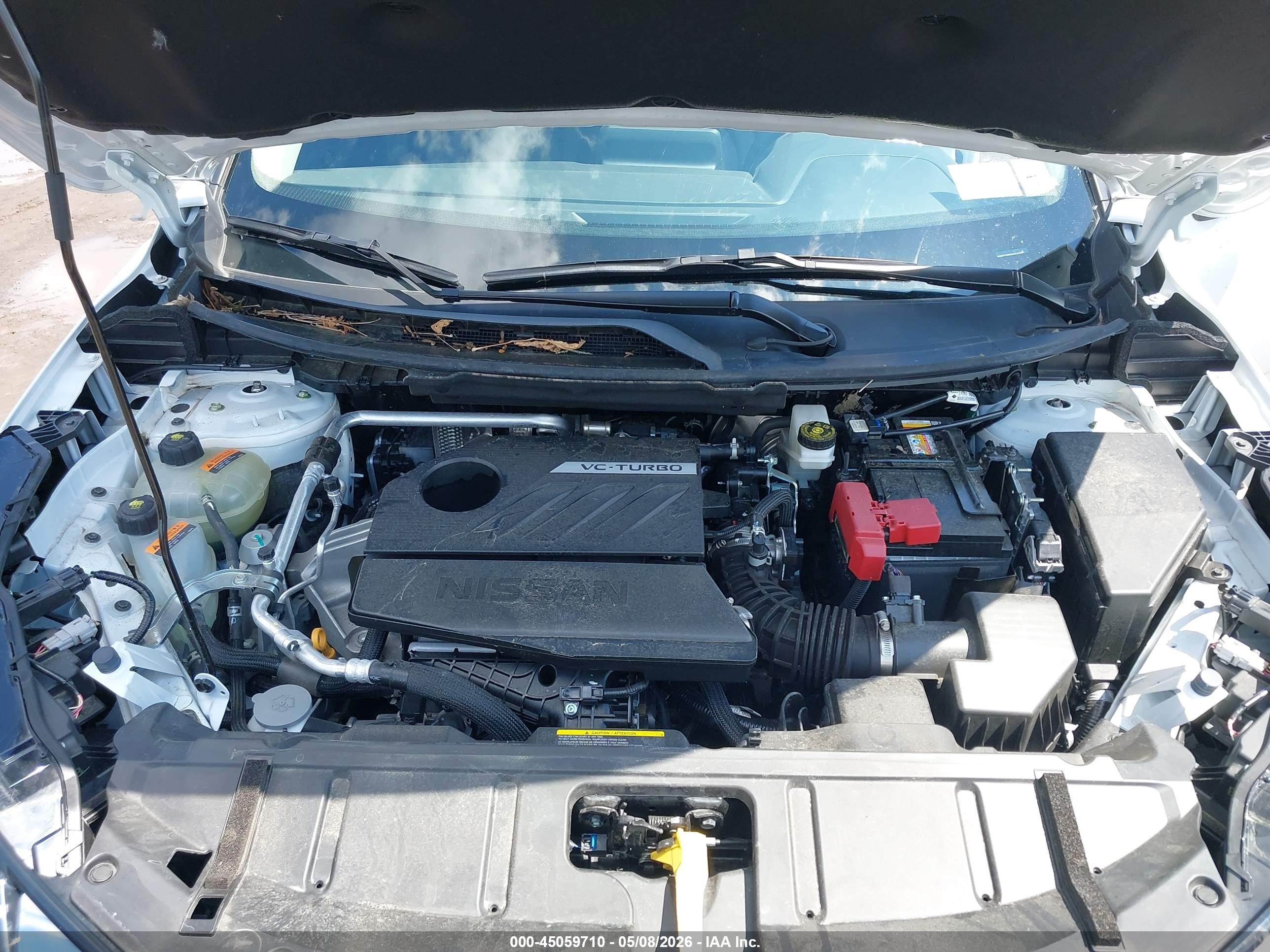 2025 Nissan Rogue Sv Intelligent Awd Белый vin: JN8BT3BB6SW162087