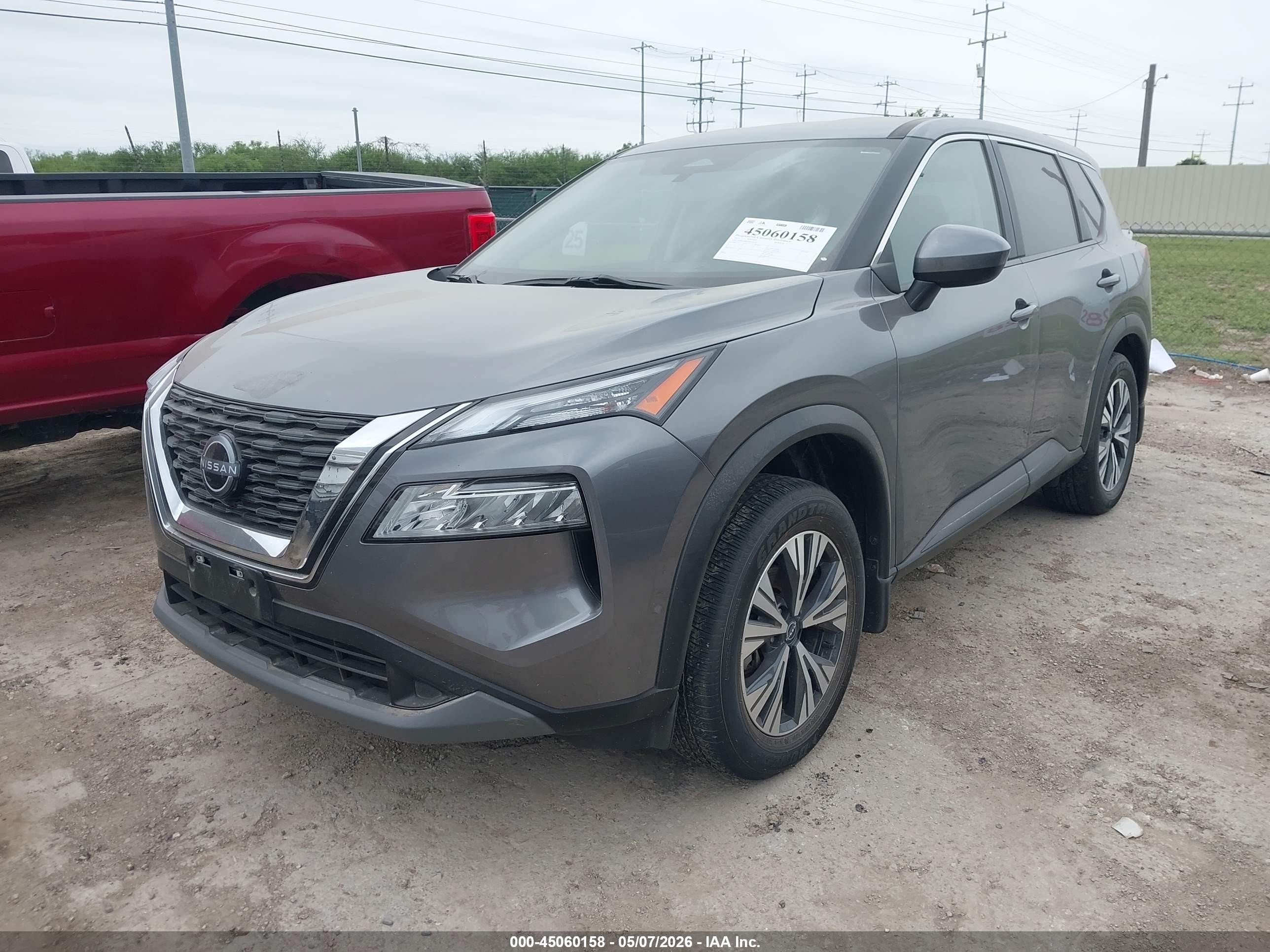 2023 Nissan Rogue Sv Intelligent Awd Серый vin: JN8BT3BB7PW474538