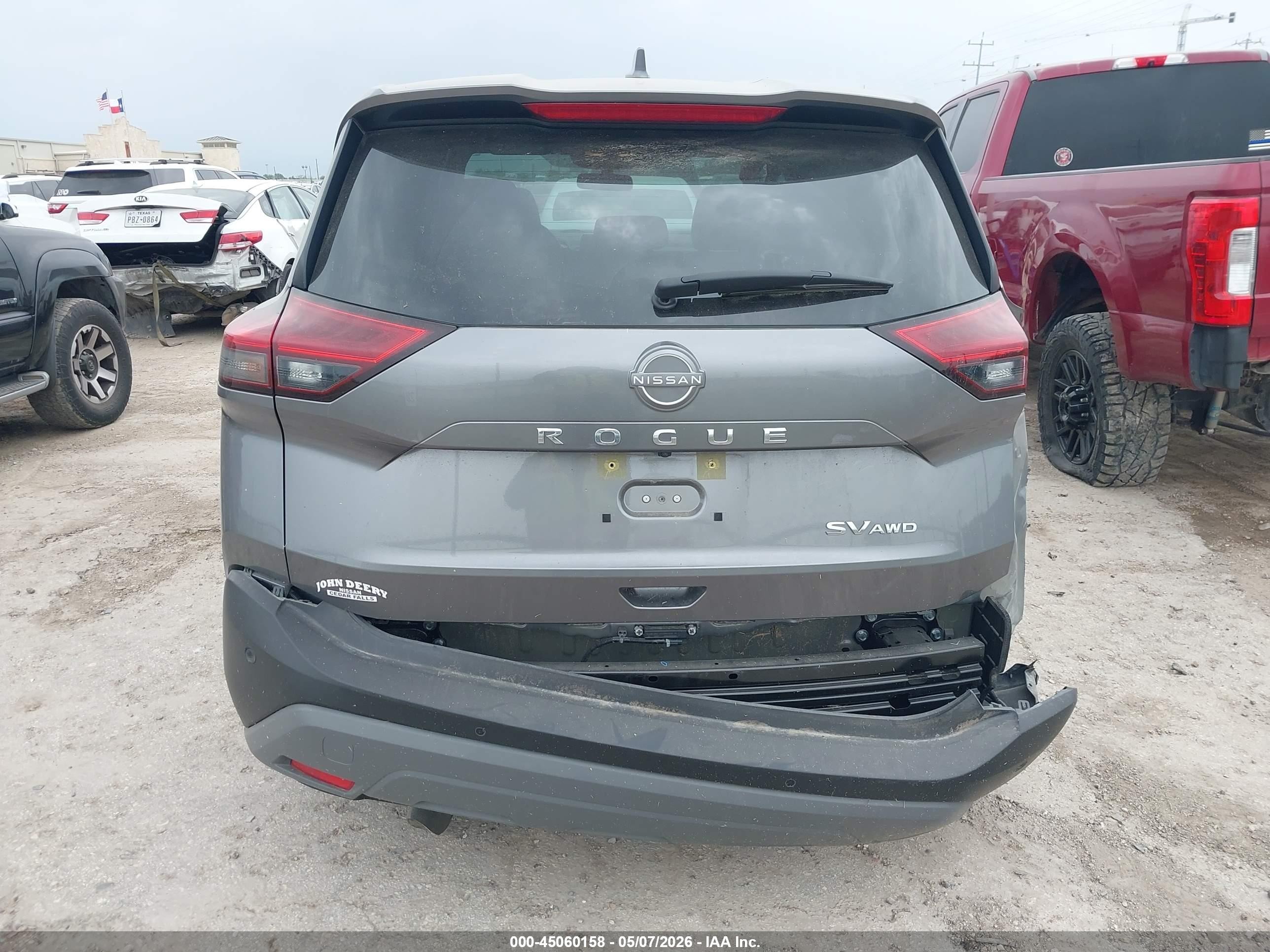 2023 Nissan Rogue Sv Intelligent Awd Серый vin: JN8BT3BB7PW474538