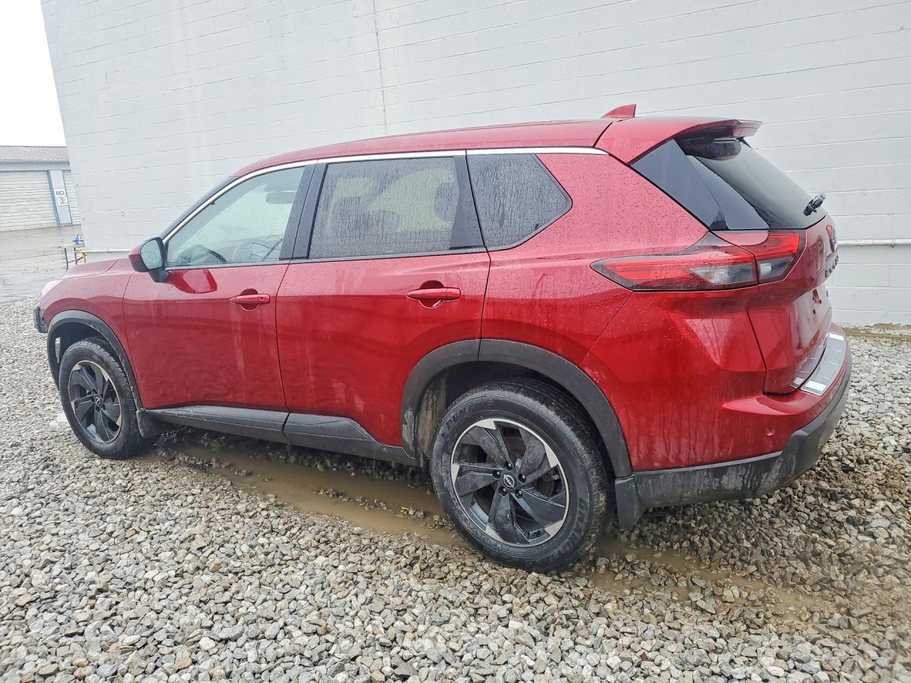 2025 Nissan Rogue Sv Red vin: JN8BT3BB7SW417961