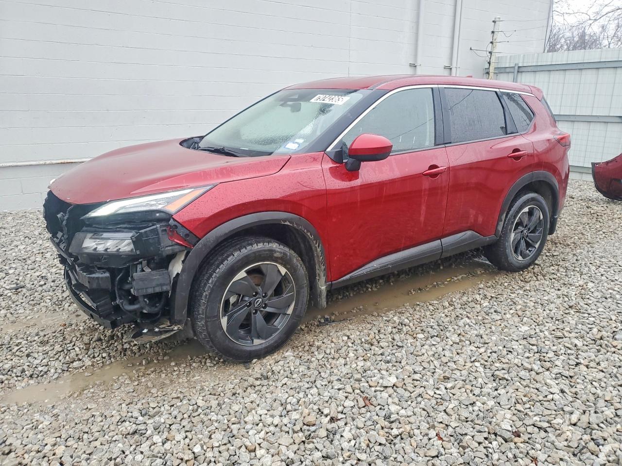 2025 Nissan Rogue Sv Red vin: JN8BT3BB7SW417961