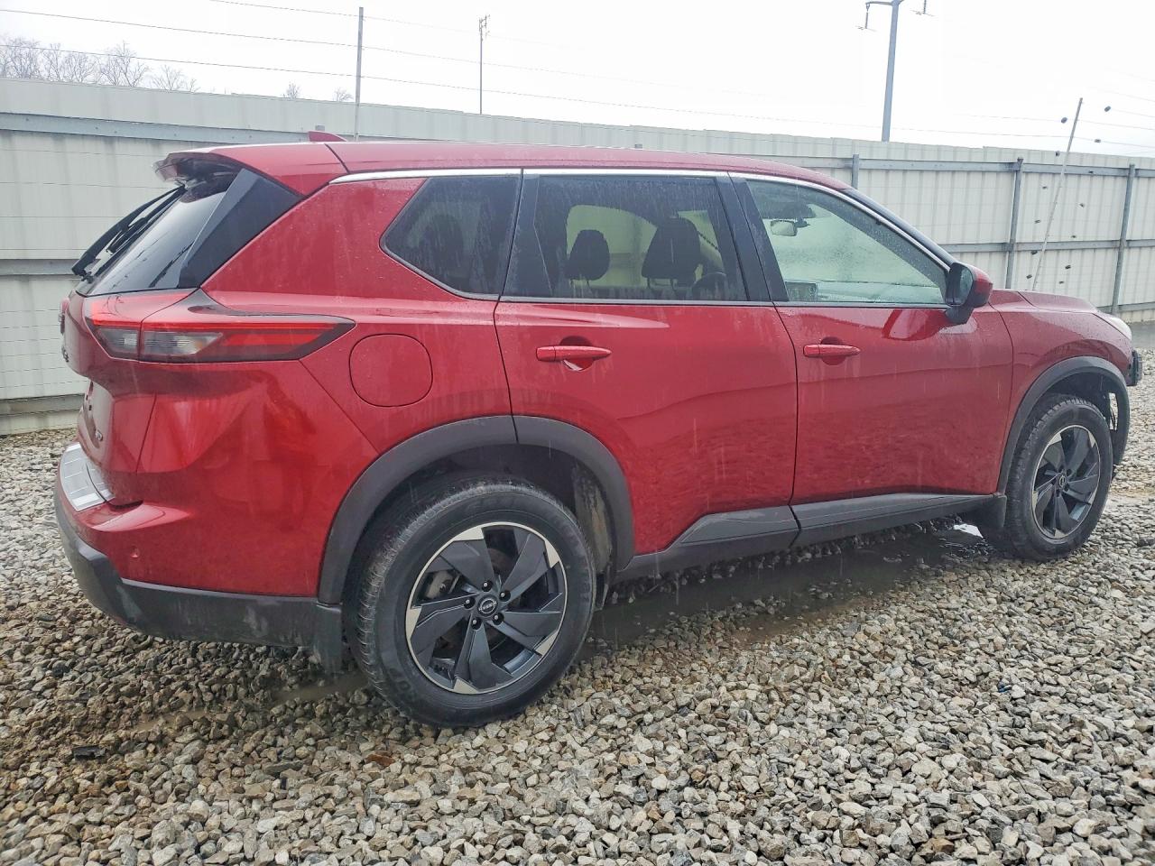 2025 Nissan Rogue Sv Red vin: JN8BT3BB7SW417961