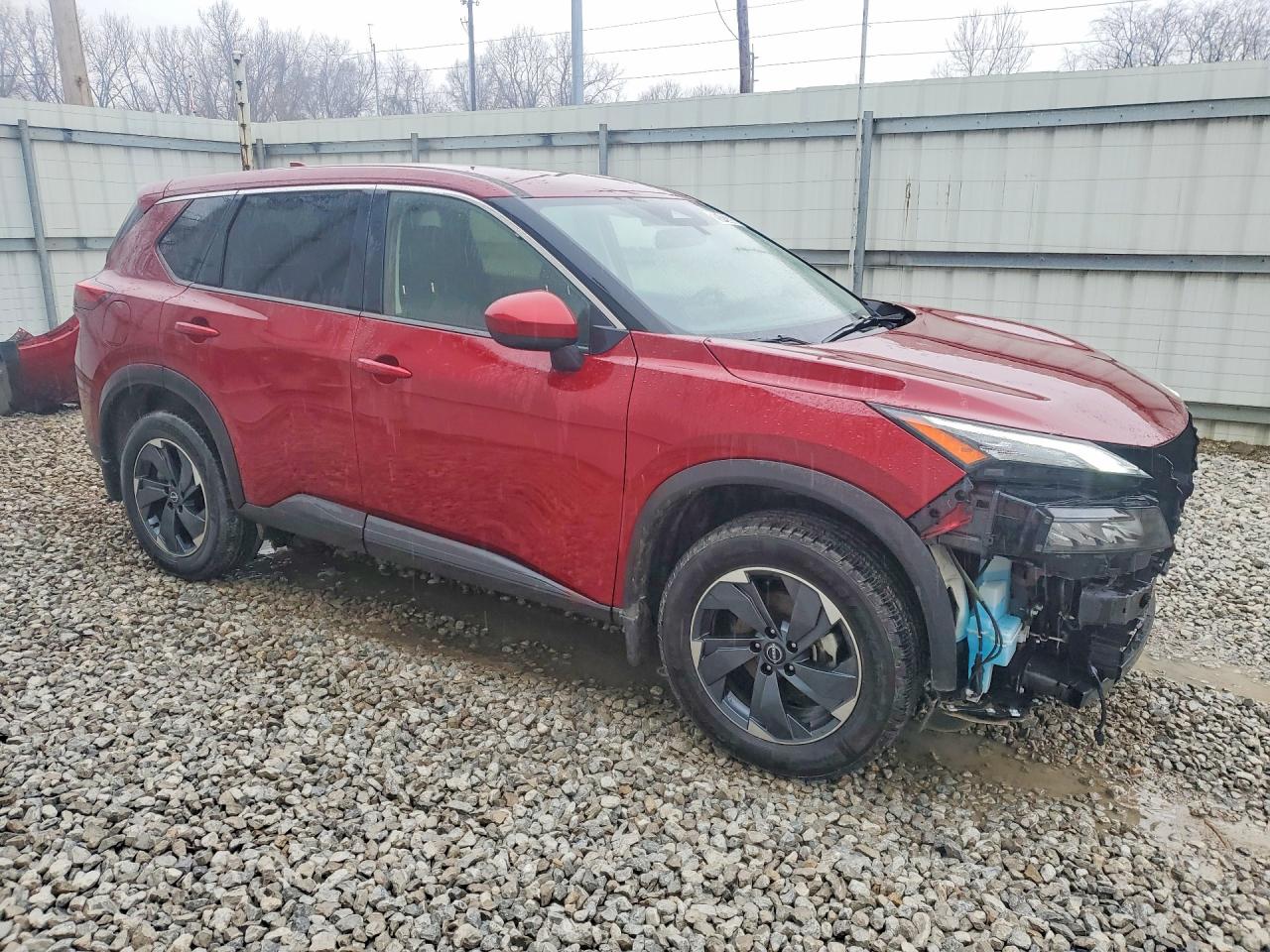 2025 Nissan Rogue Sv Red vin: JN8BT3BB7SW417961