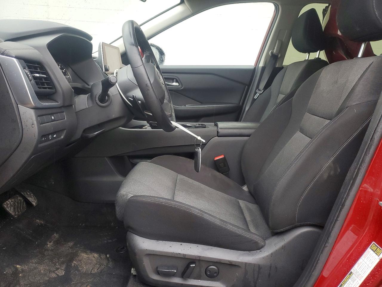 2025 Nissan Rogue Sv Red vin: JN8BT3BB7SW417961