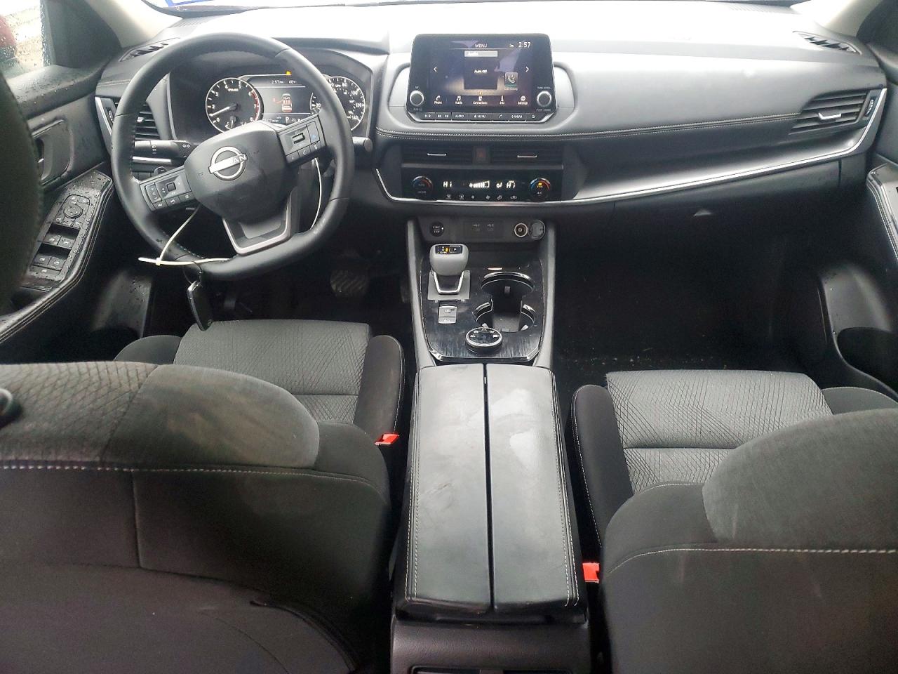 2025 Nissan Rogue Sv Red vin: JN8BT3BB7SW417961