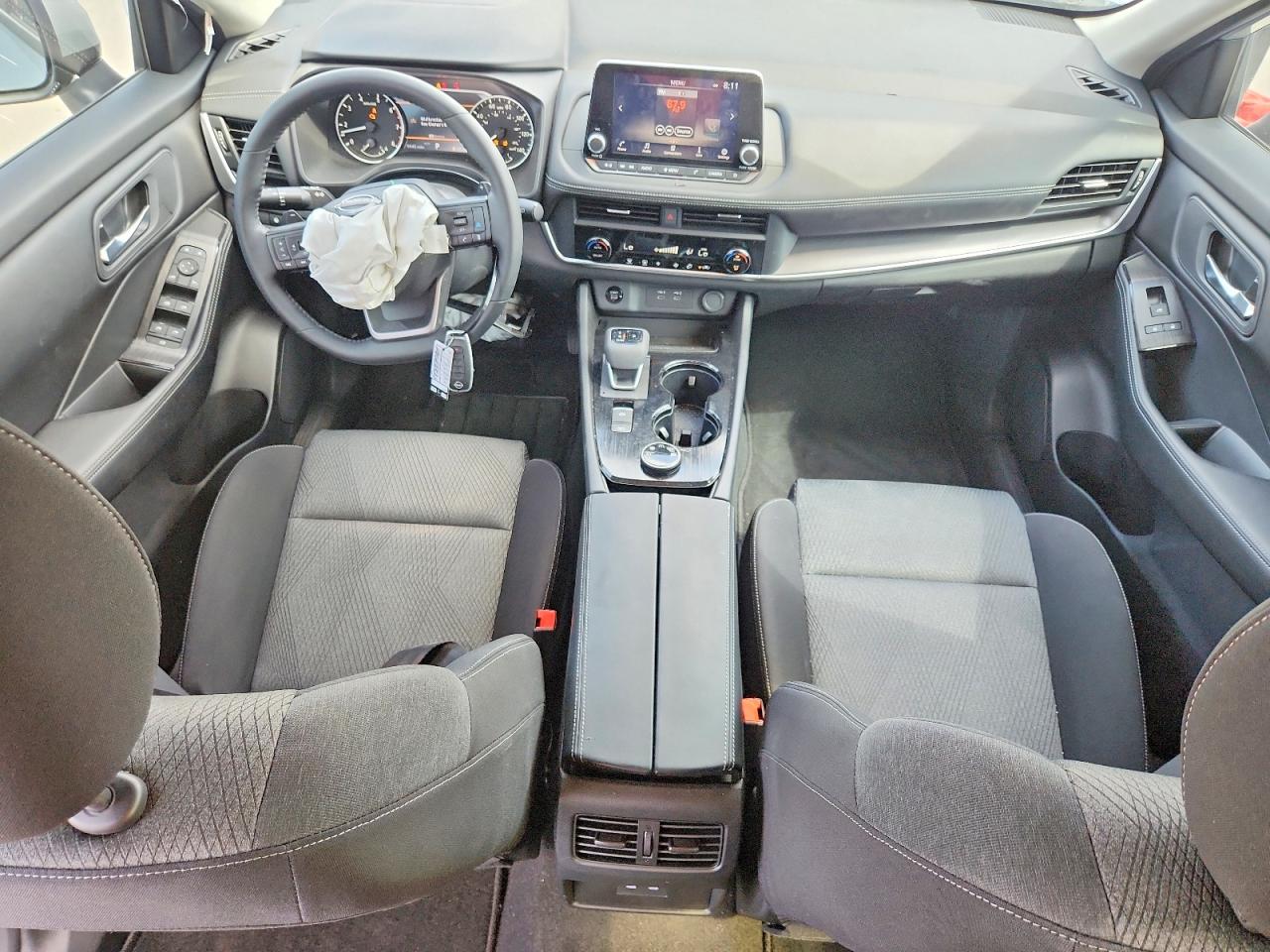 2025 Nissan Rogue Sv White vin: JN8BT3BB8SW421467
