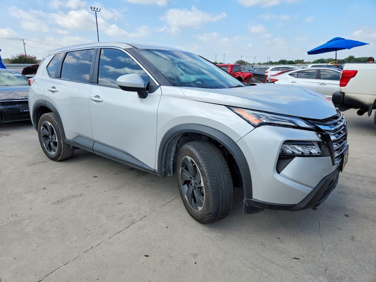 2025 Nissan Rogue Sv White vin: JN8BT3BB8SW421467