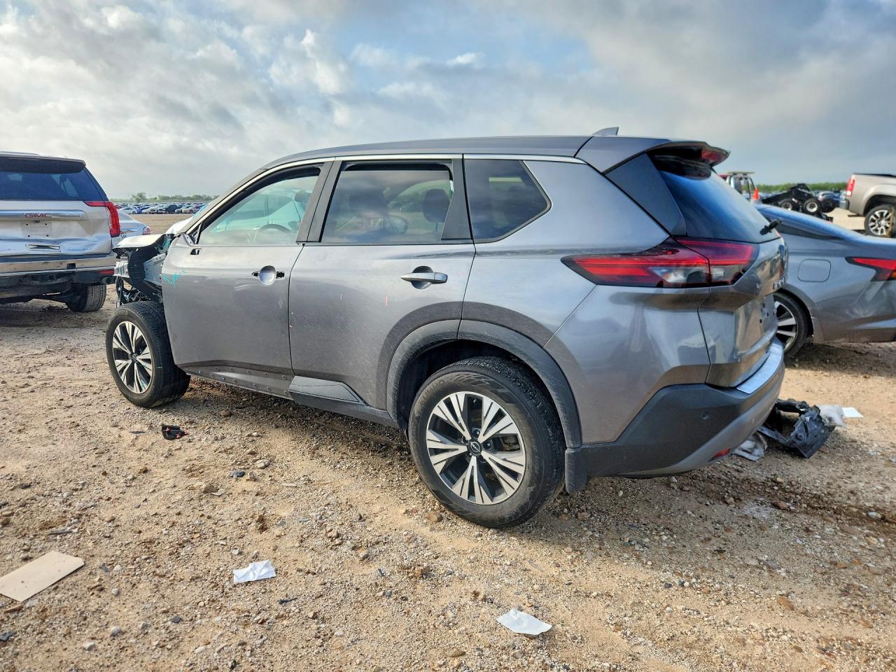 2023 Nissan Rogue Sv Silver vin: JN8BT3BB9PW196421