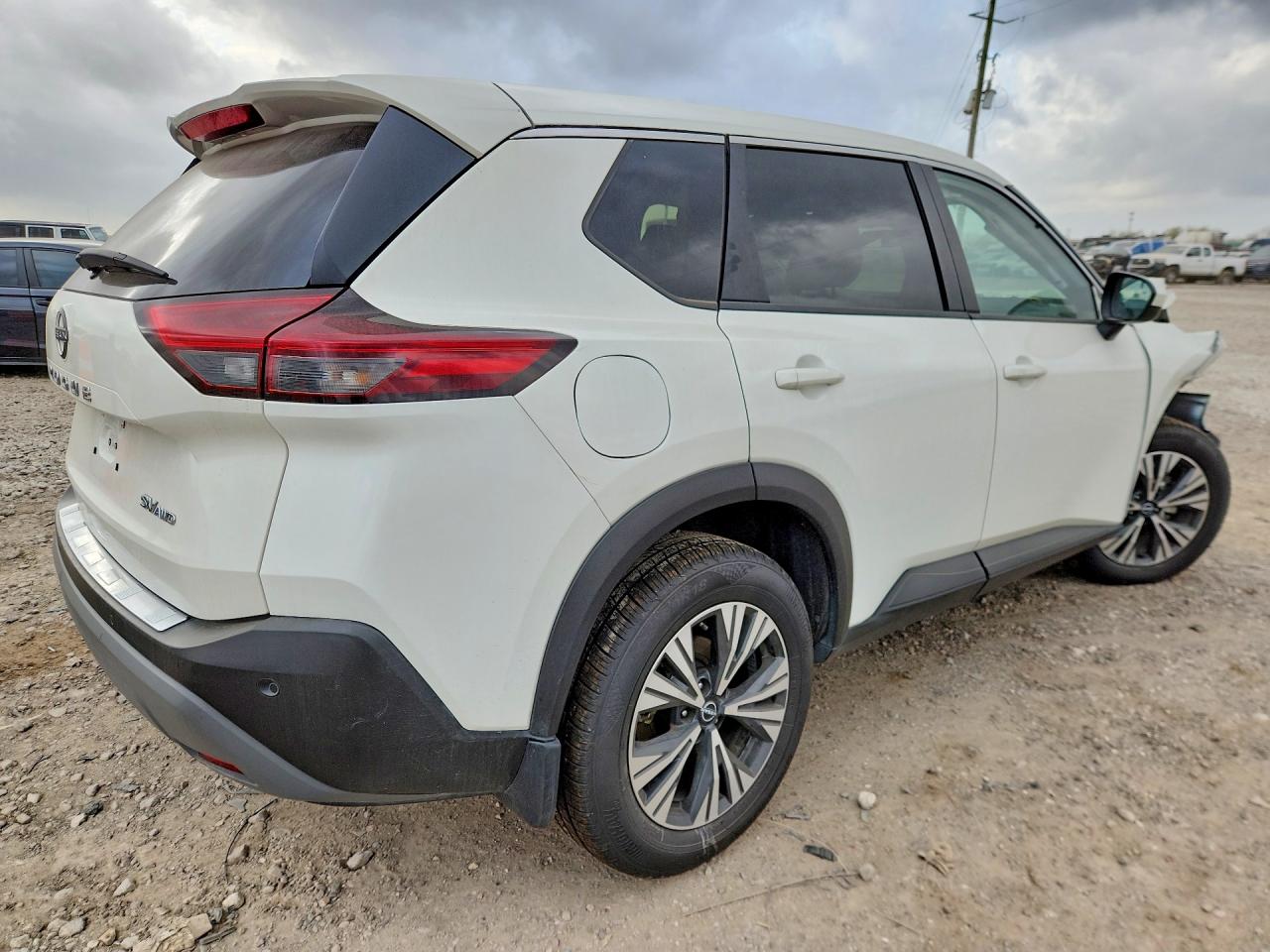 2023 Nissan Rogue Sv White vin: JN8BT3BBXPW194662