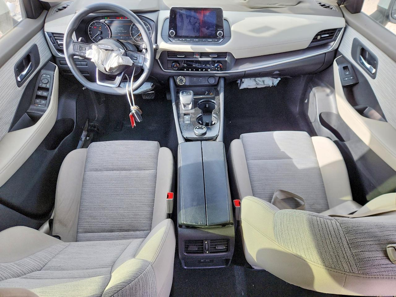 2023 Nissan Rogue Sv White vin: JN8BT3BBXPW194662