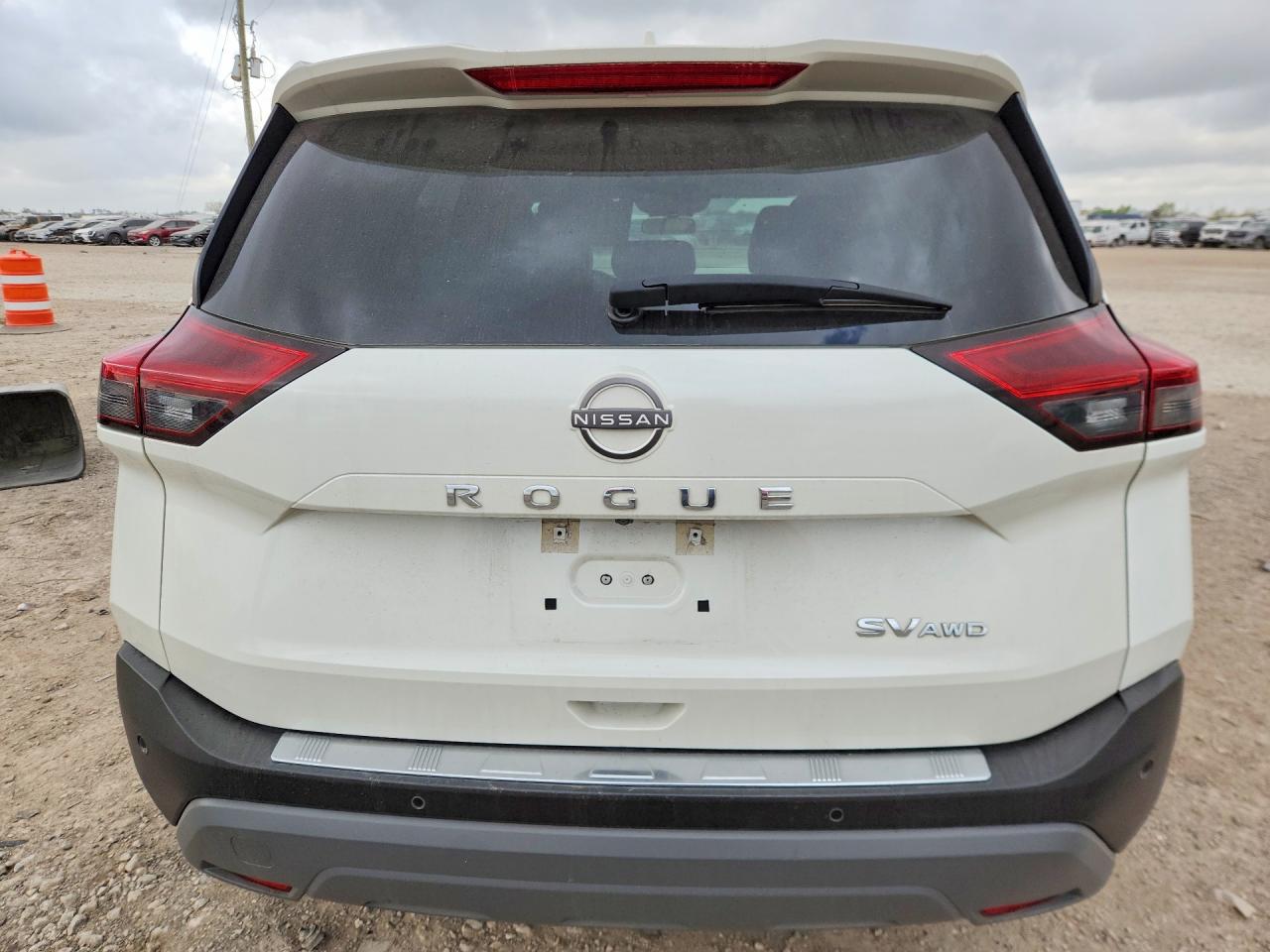 2023 Nissan Rogue Sv White vin: JN8BT3BBXPW194662