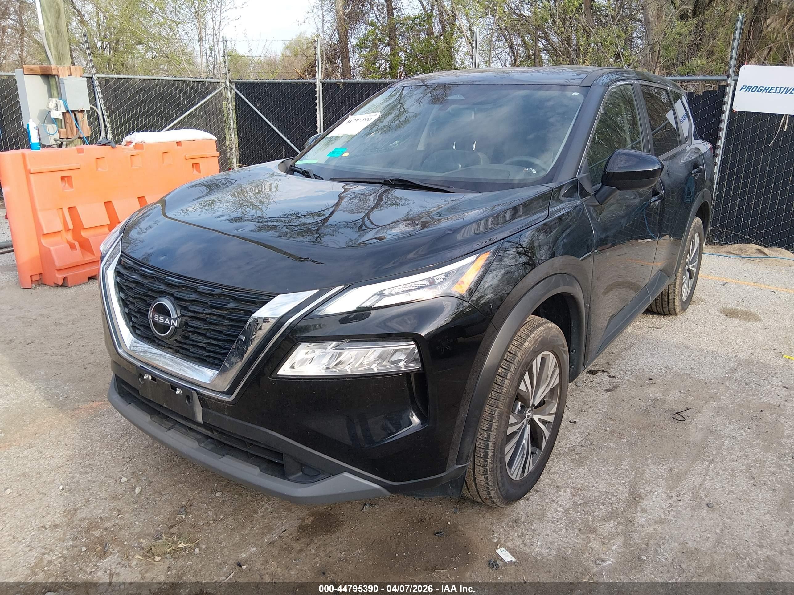 2023 Nissan Rogue Sv Intelligent Awd Black vin: JN8BT3BBXPW472475