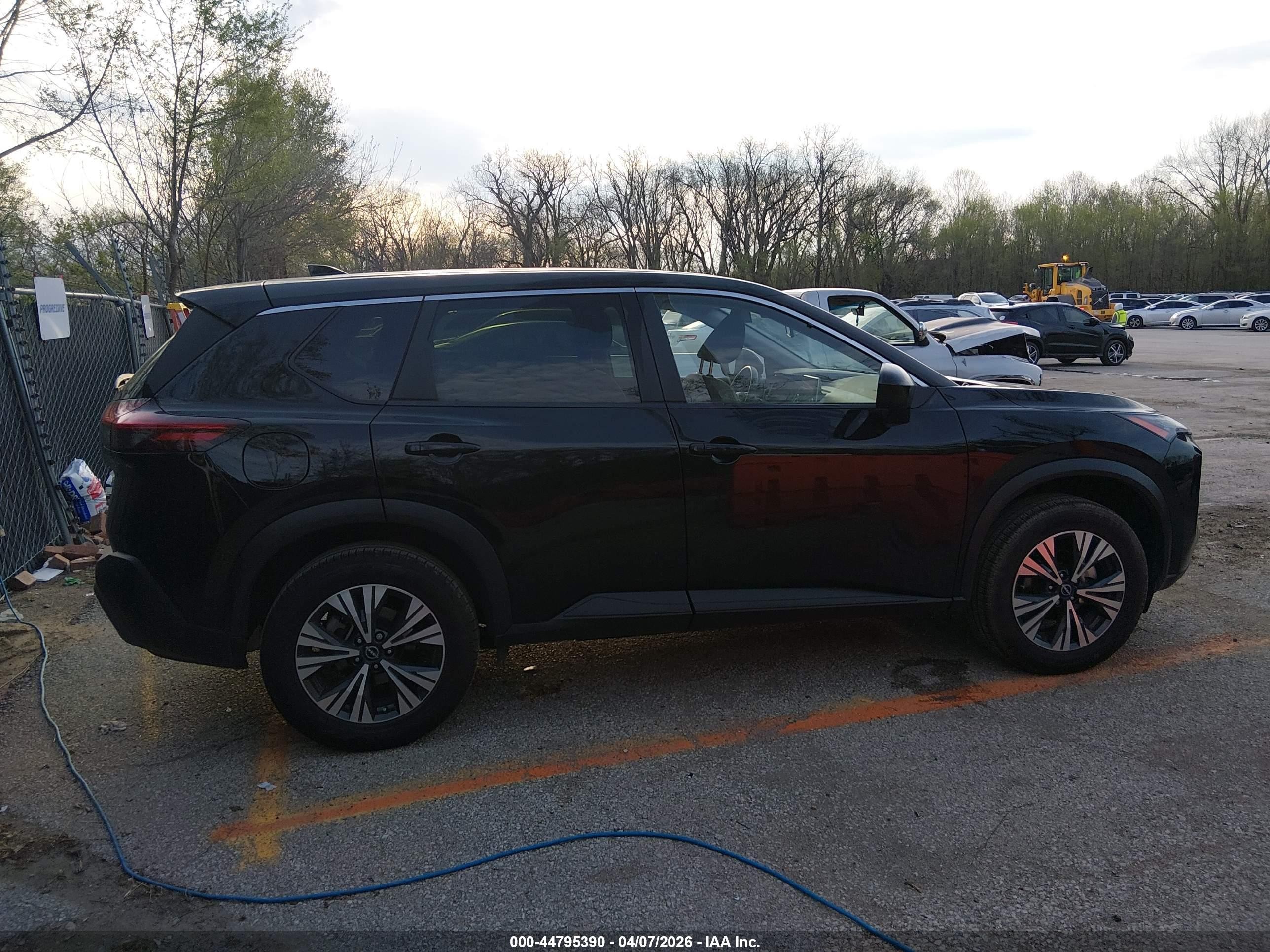 2023 Nissan Rogue Sv Intelligent Awd Black vin: JN8BT3BBXPW472475